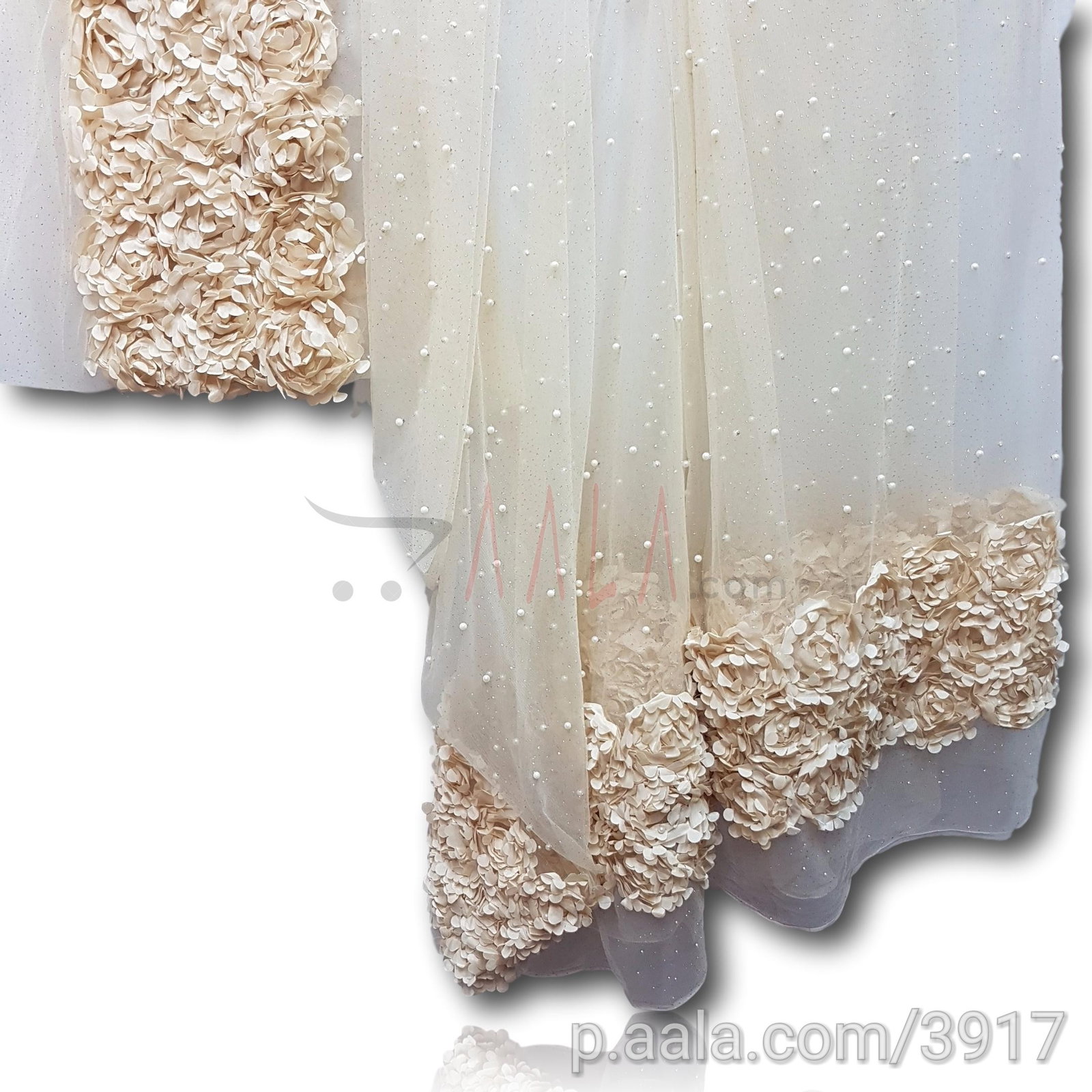 Fur Pearl Net Blend 52 Inches Dyed Per Metre 