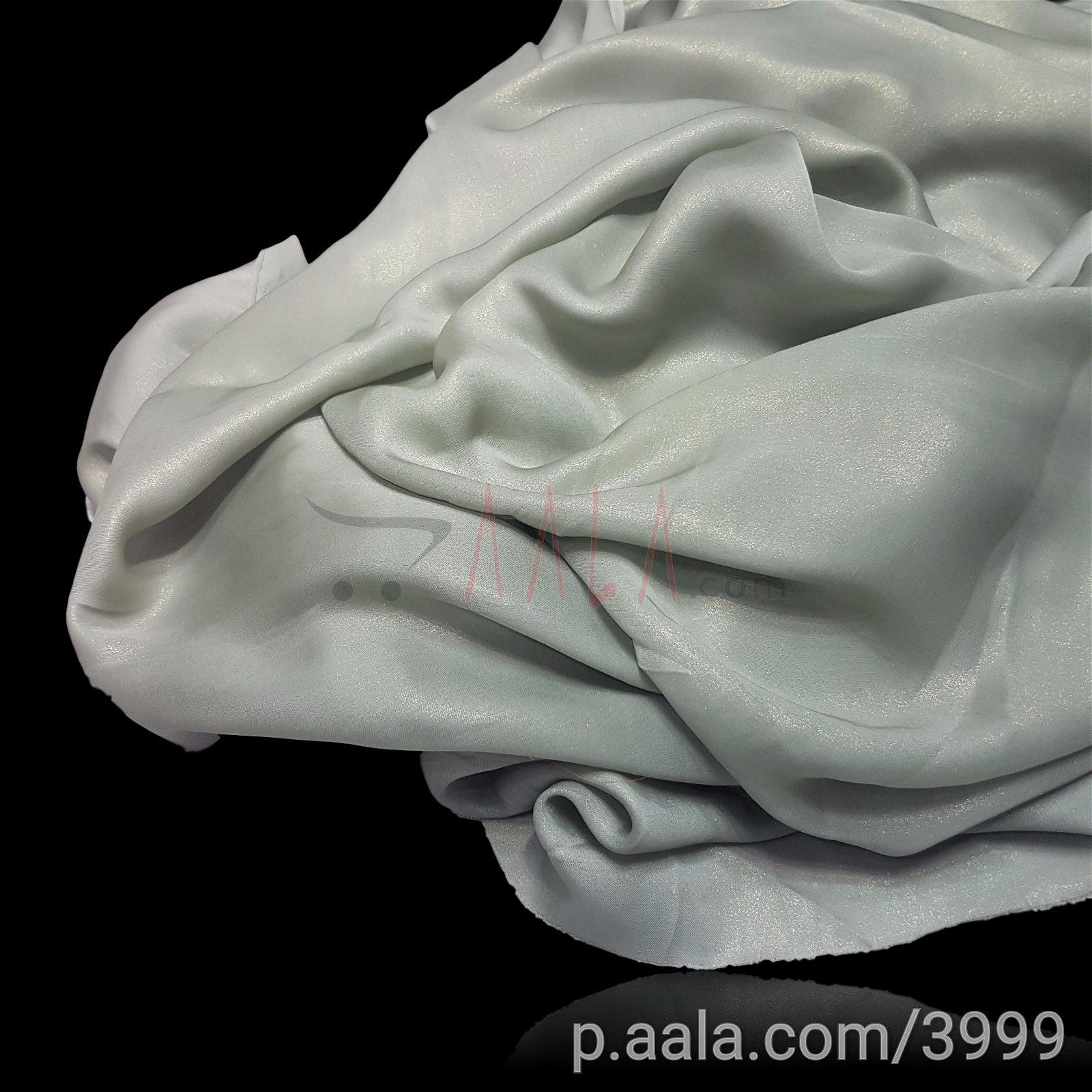 Half Coating Satin Georgette Poly-ester 44 Inches Dyed Per Metre #3999
