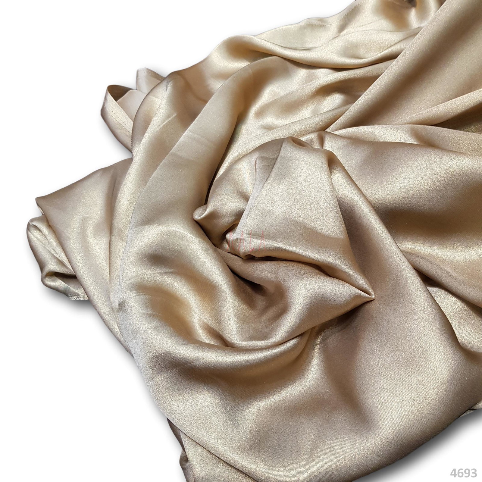 Foil Satin Georgette Blend Inches Dyed Per Metre 44 
