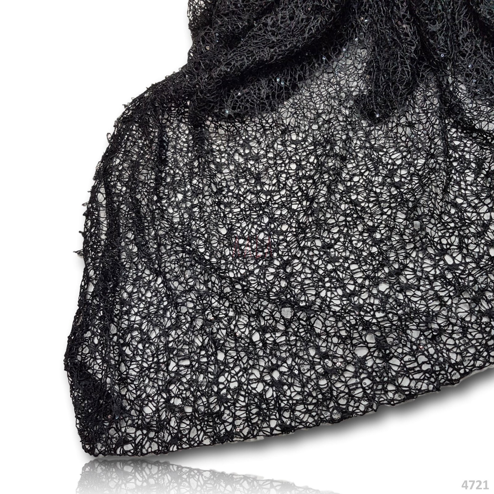 Butter Sequins Lace 44 Inches Dyed Per Metre 