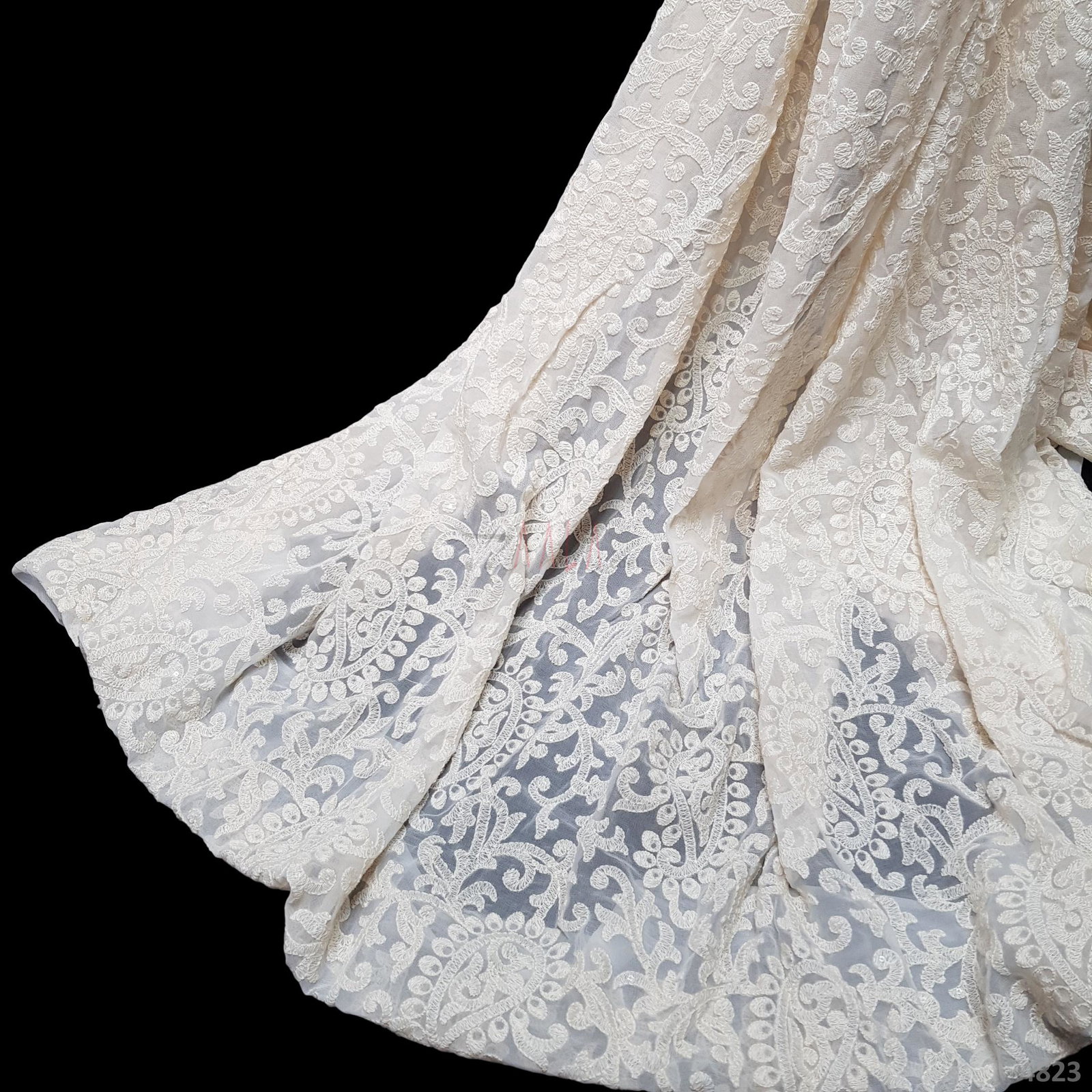Karachi Georgette Viscose 52 Inches Dyeable Per Metre 
