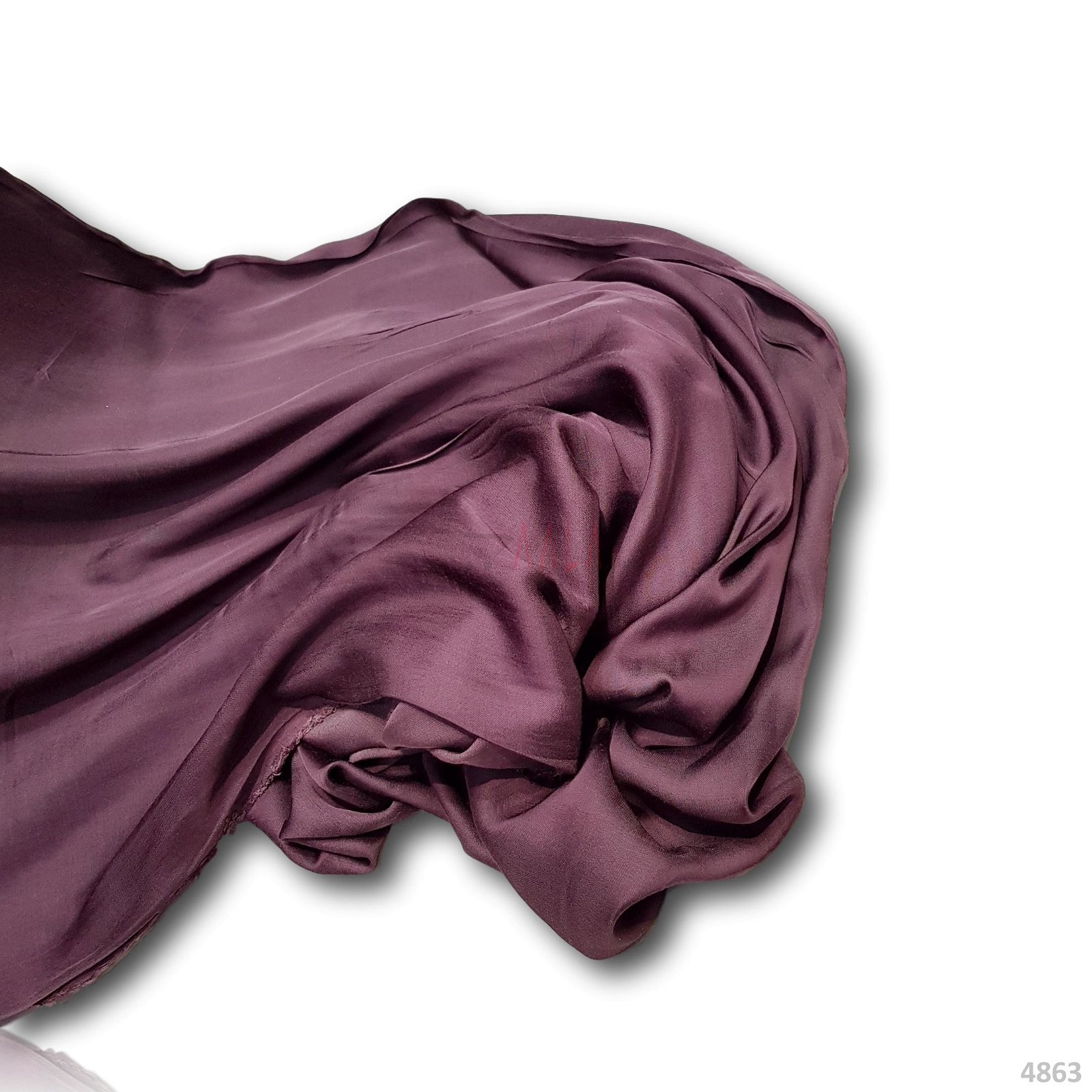 Modal Satin 44 Inches Dyed Per Metre #4863