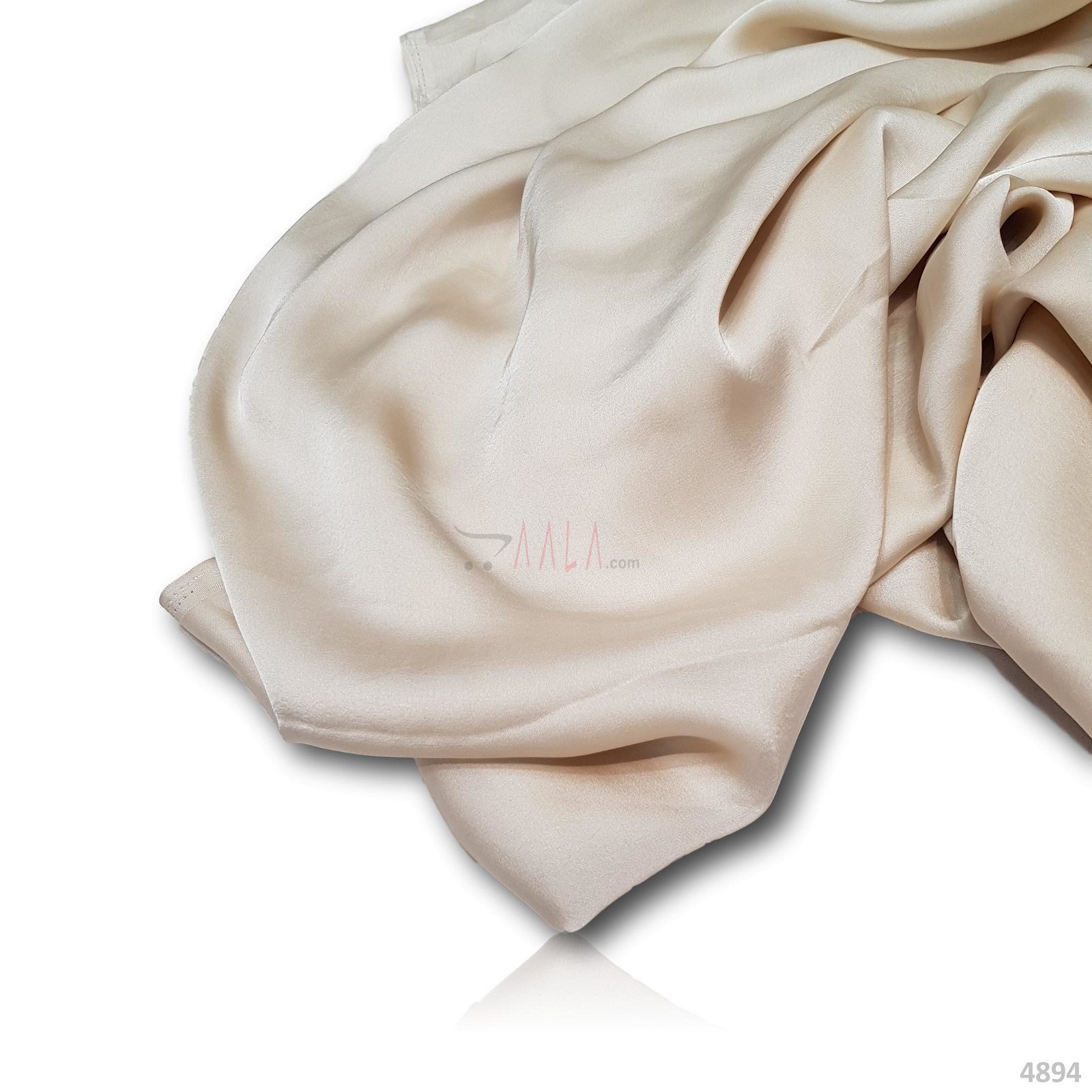 Silky Satin Georgette 44 Inches Dyed Per Metre #4894