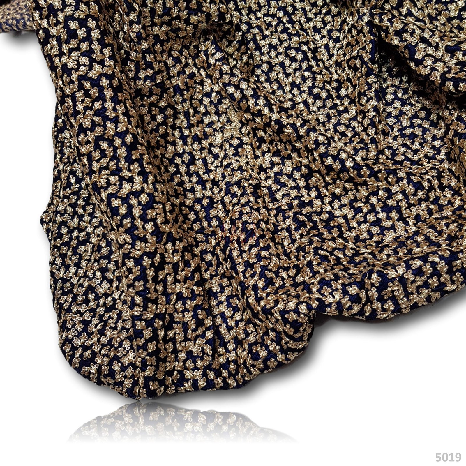 Sequins Velvet Two Tone 44 Inches BLUE Per Metre 
