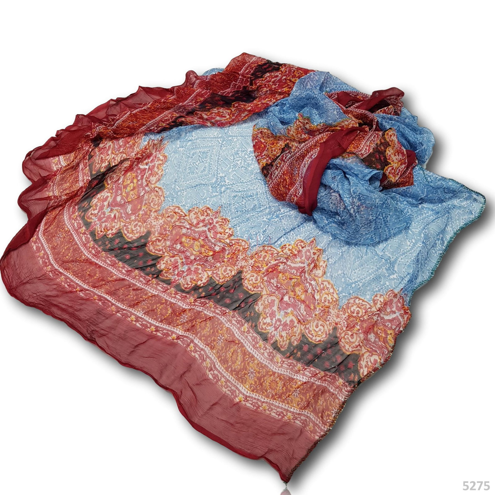 Digital Print Chiffon Dupatta 40 Inches 2.25 Metres 