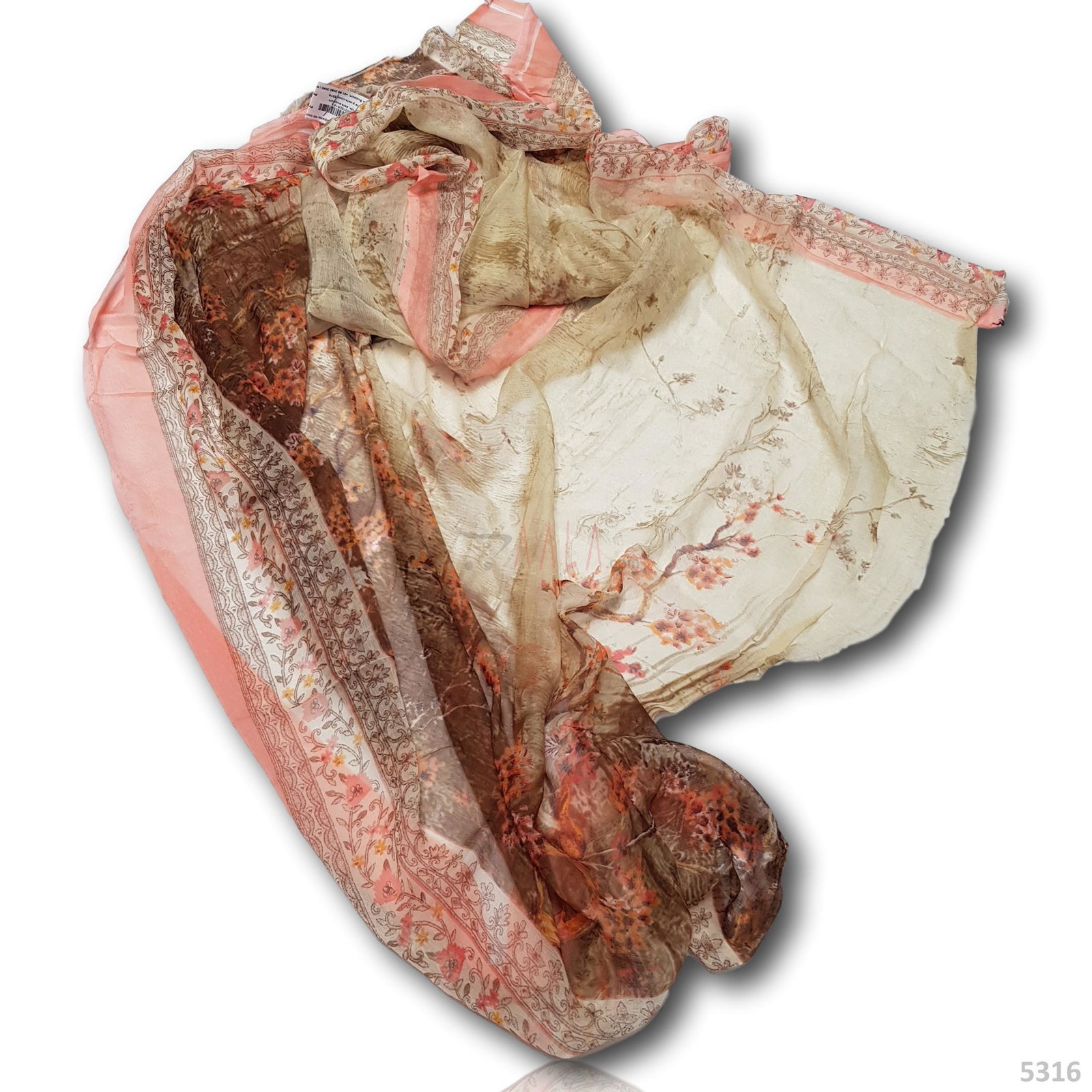 Digital Print Chiffon Dupatta 40 Inches 2.25 Metres 