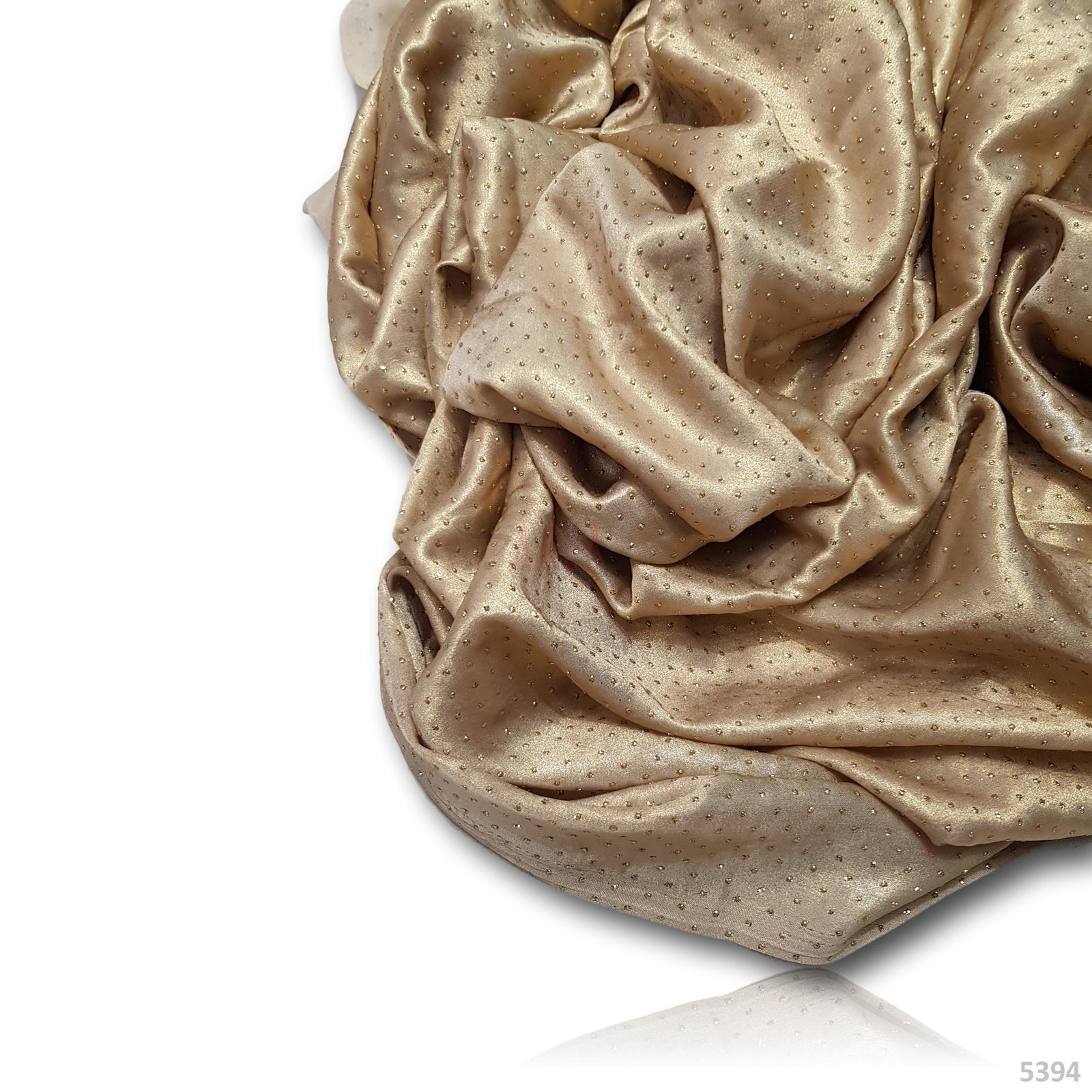 Dew Drop Shimmer Satin Georgette 44 Inches Dyed Per Metre 