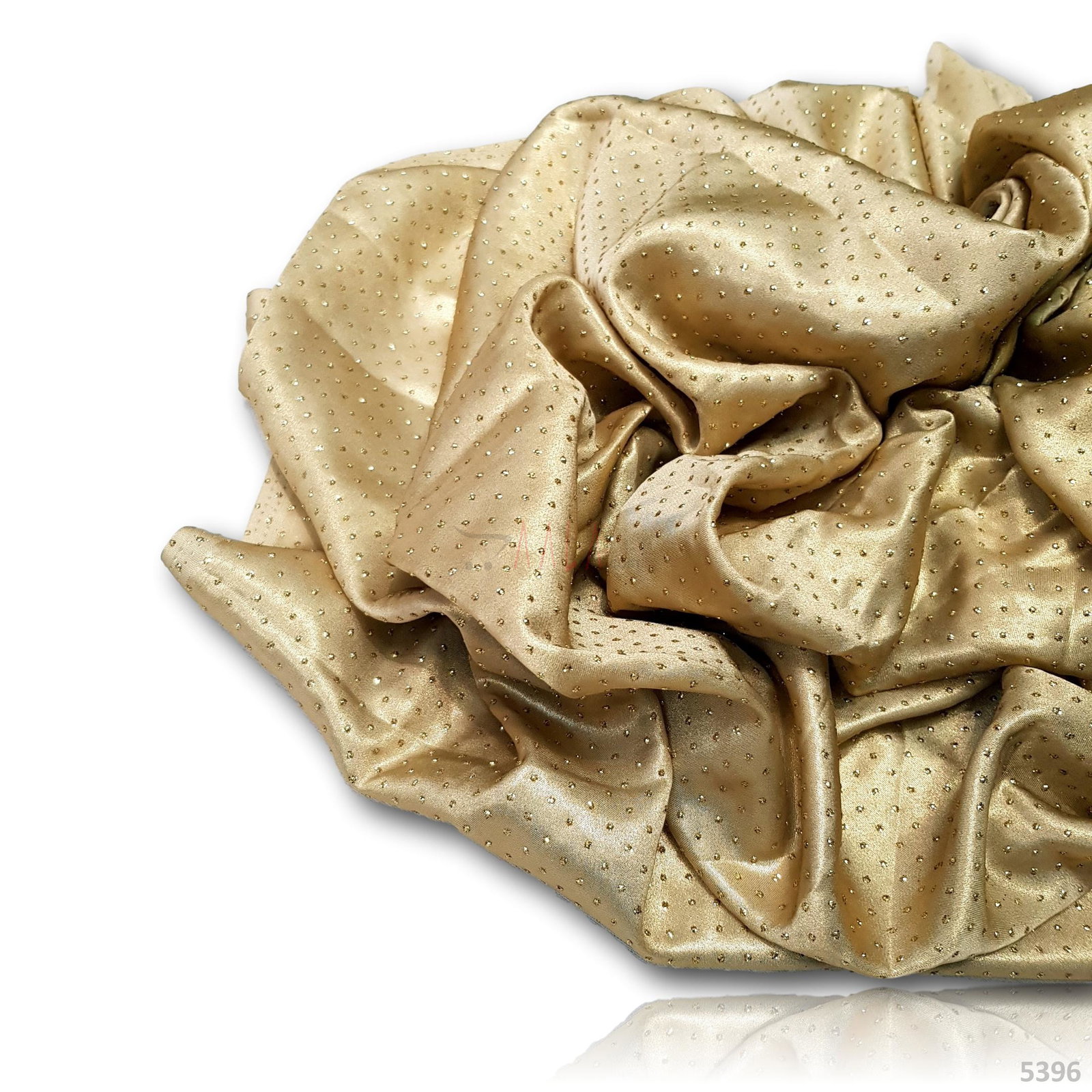 Dew Drop Shimmer Satin Georgette 44 Inches Dyed Per Metre 