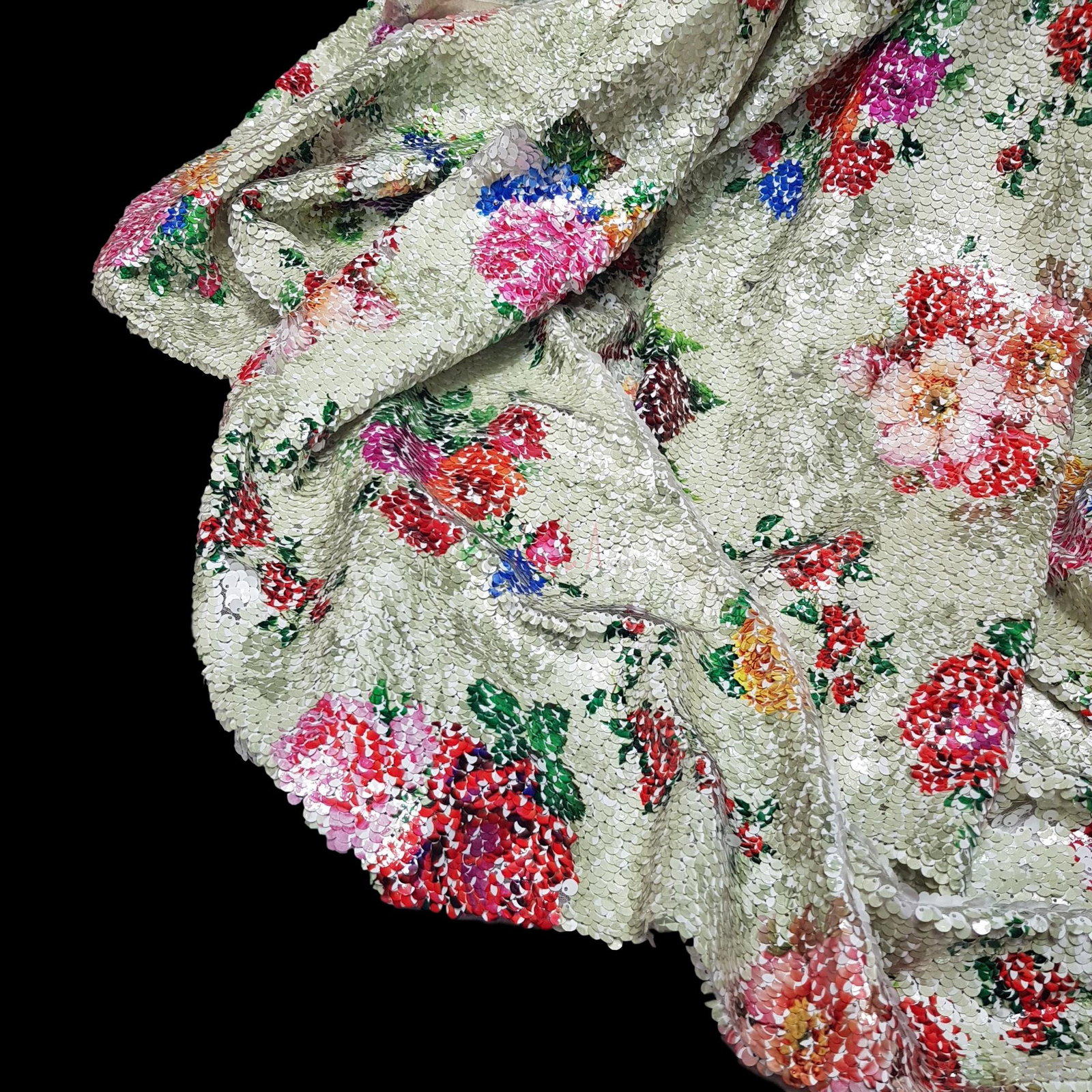 Printed Sequins 44 Inches 