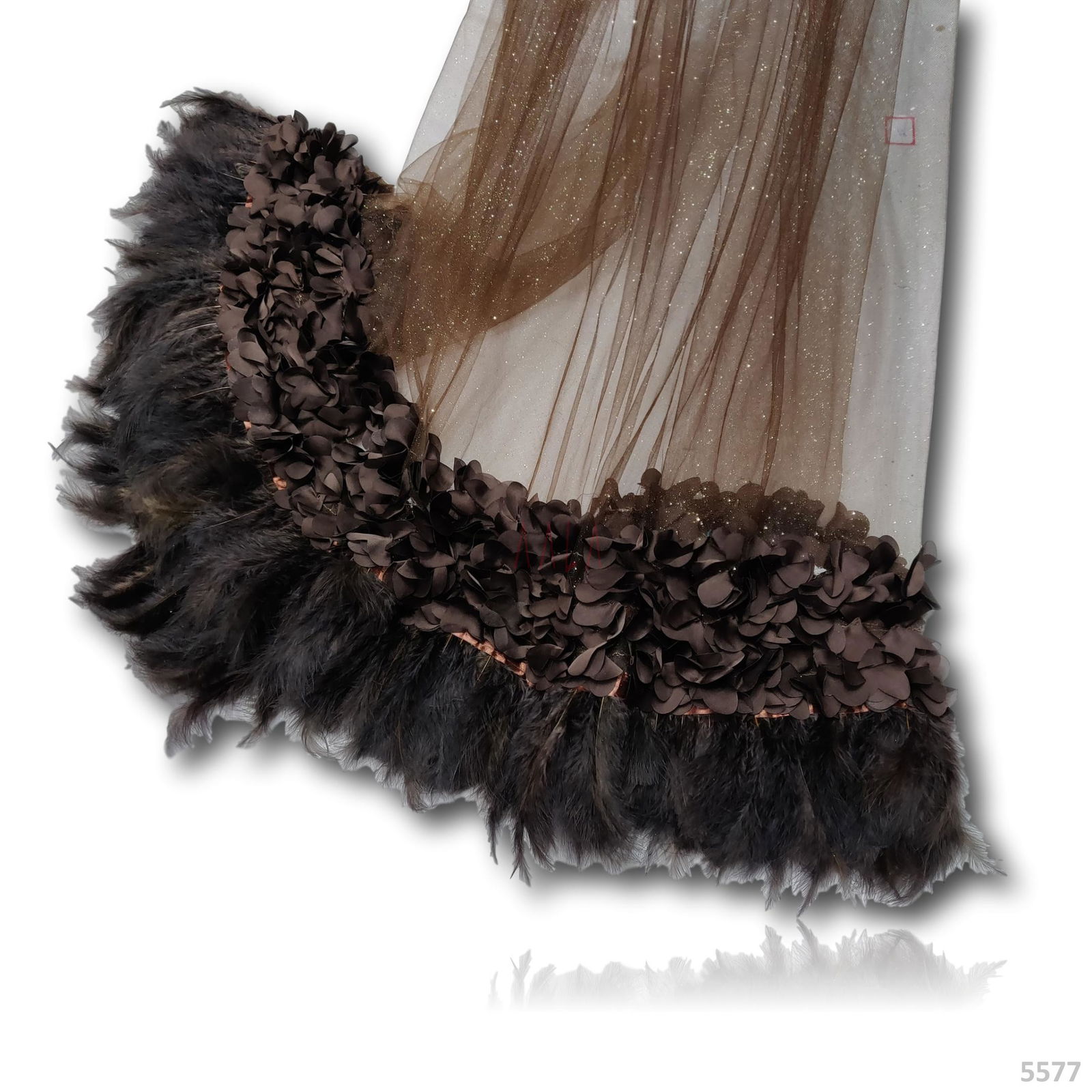 Feather Tulle Net 55 Inches #5577