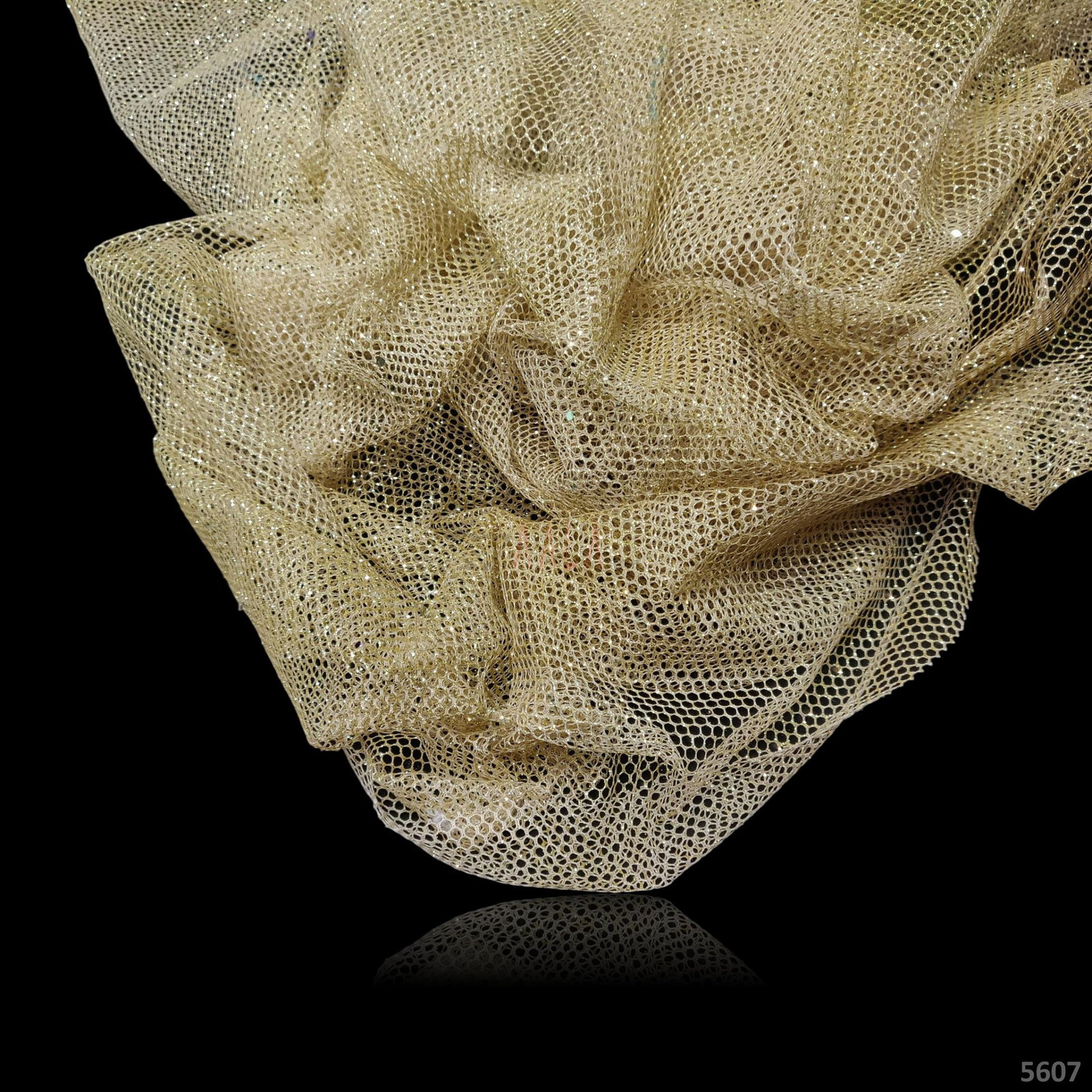 Gold Can Net 58 Inches Dyed Per Metre 