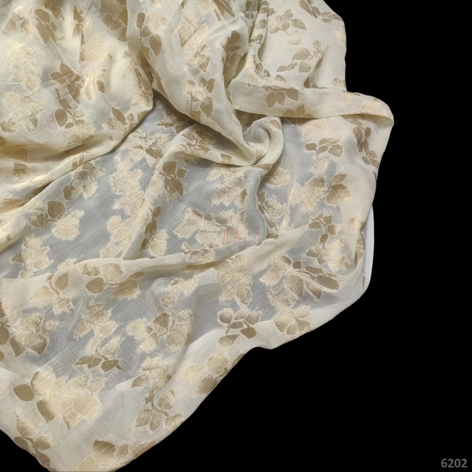 Banarsi Georgette Viscose 44 Inches Dyeable Per Metre 