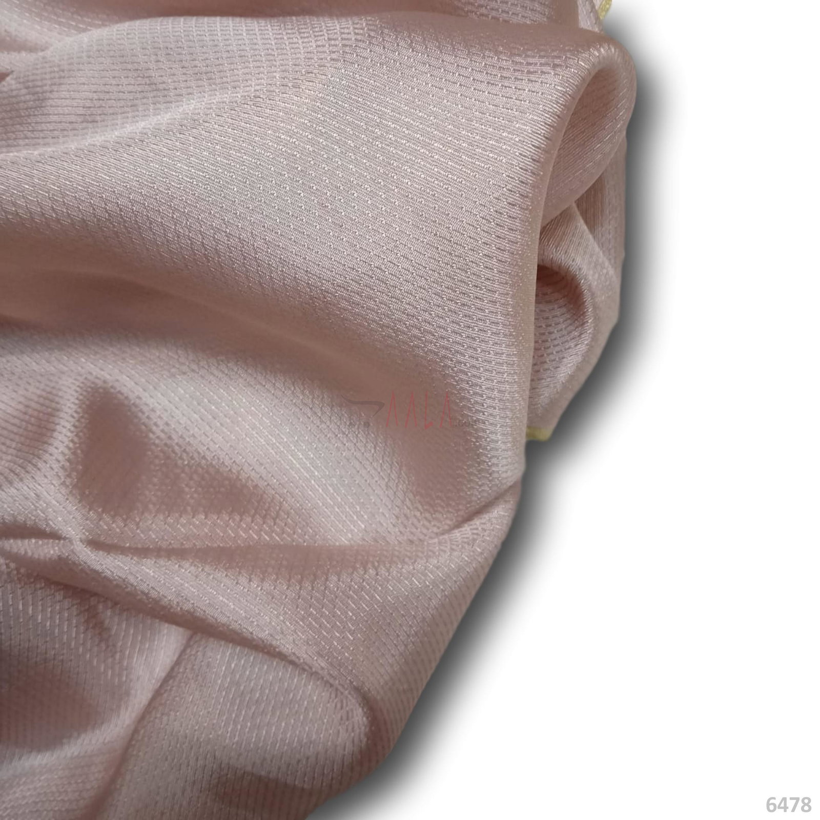 Dobby Upada Viscose 44-Inches PINK Per-Metre 