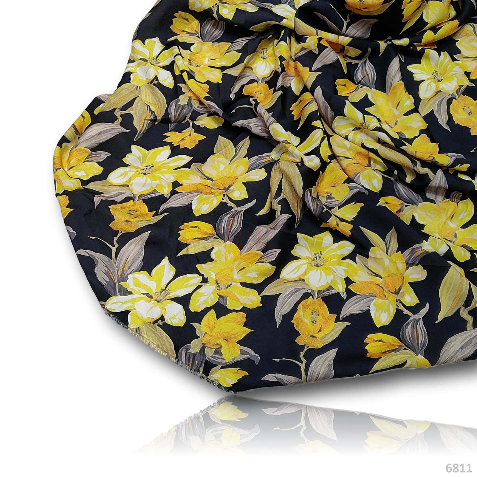 Digital-Print Satn Blend 44-Inches PRINTED Per-Metre 