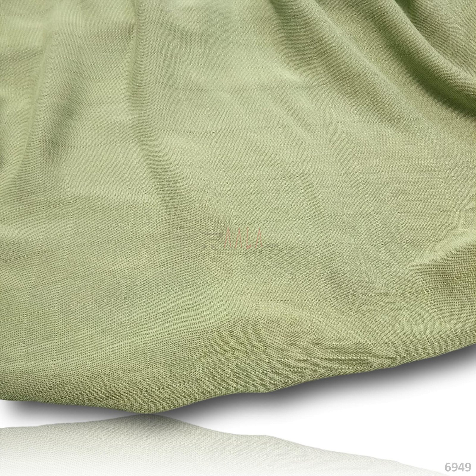 Camel Double-Georgette Poly-ester 58-Inches GREEN Per-Metre #6949