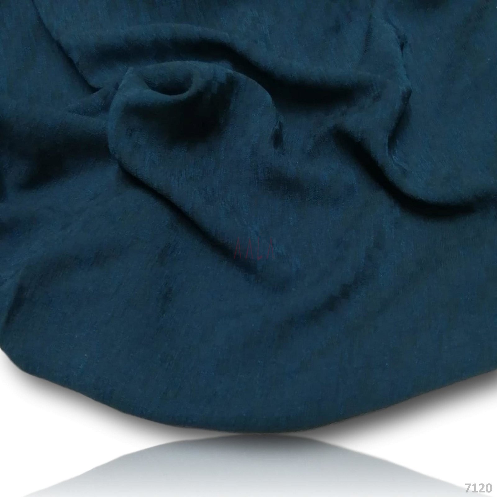 Textured Double-Georgette Poly-ester 58-Inches BLUE Per-Metre #7120