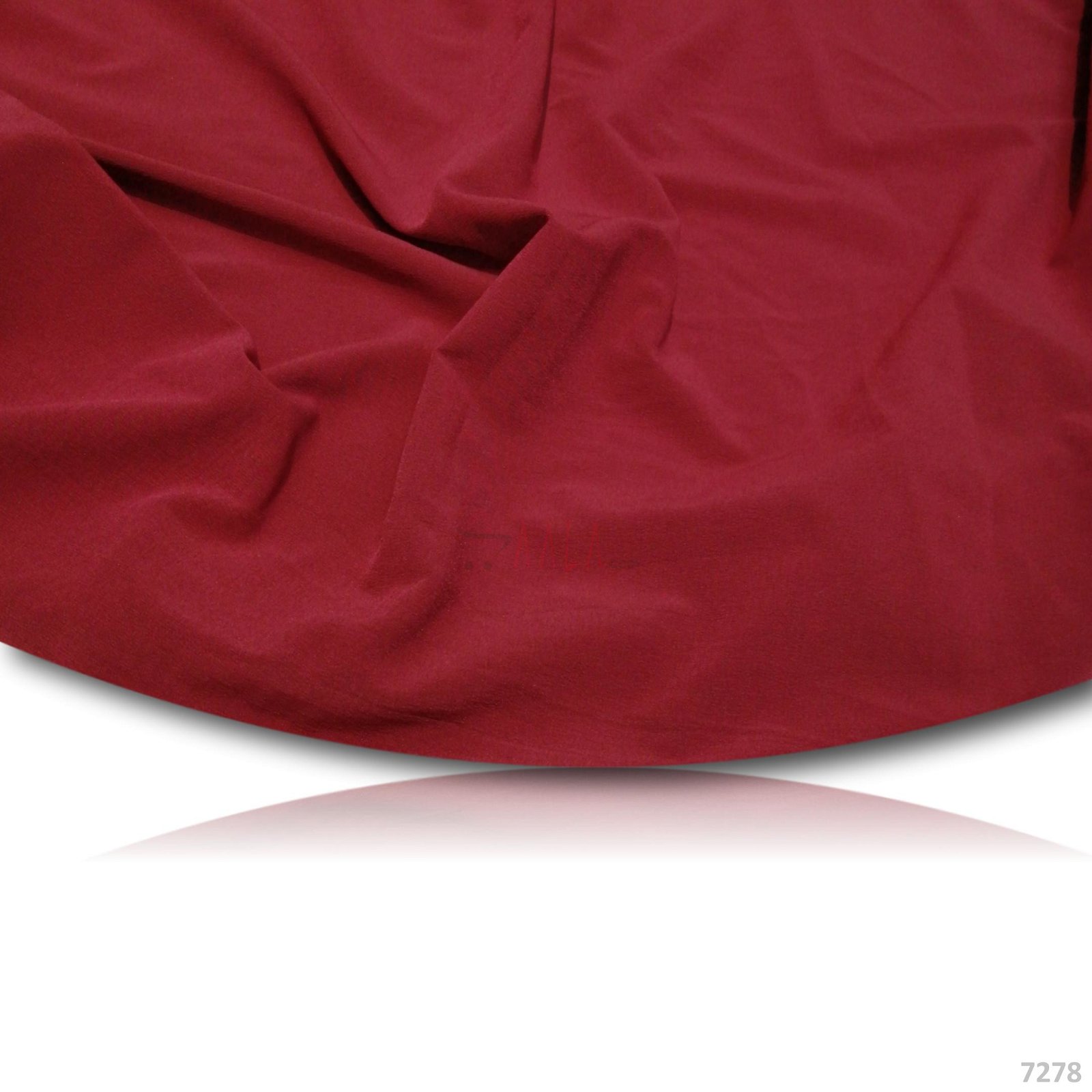 Kinza Double-Georgette Poly-ester 58-Inches MAROON Per-Metre #7278