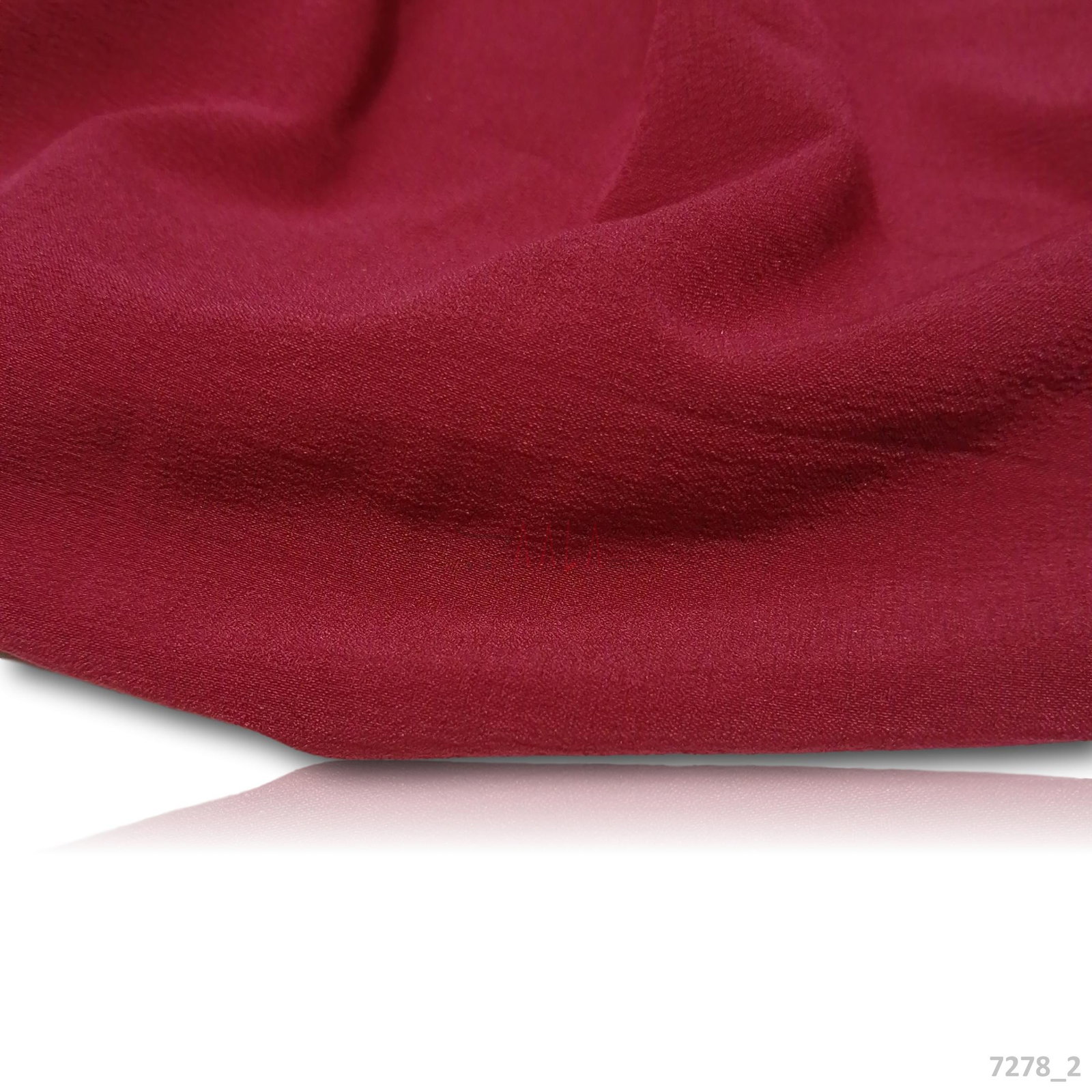 Kinza Double-Georgette Blend 58-Inches MAROON Per-Metre 