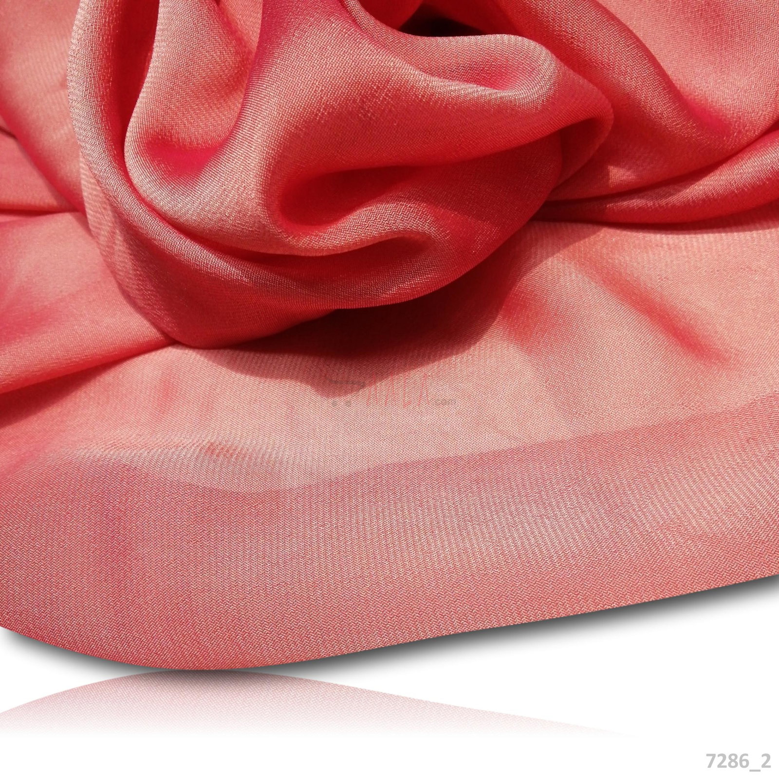 Choco Silk Blend 44-Inches CARROT Per-Metre 