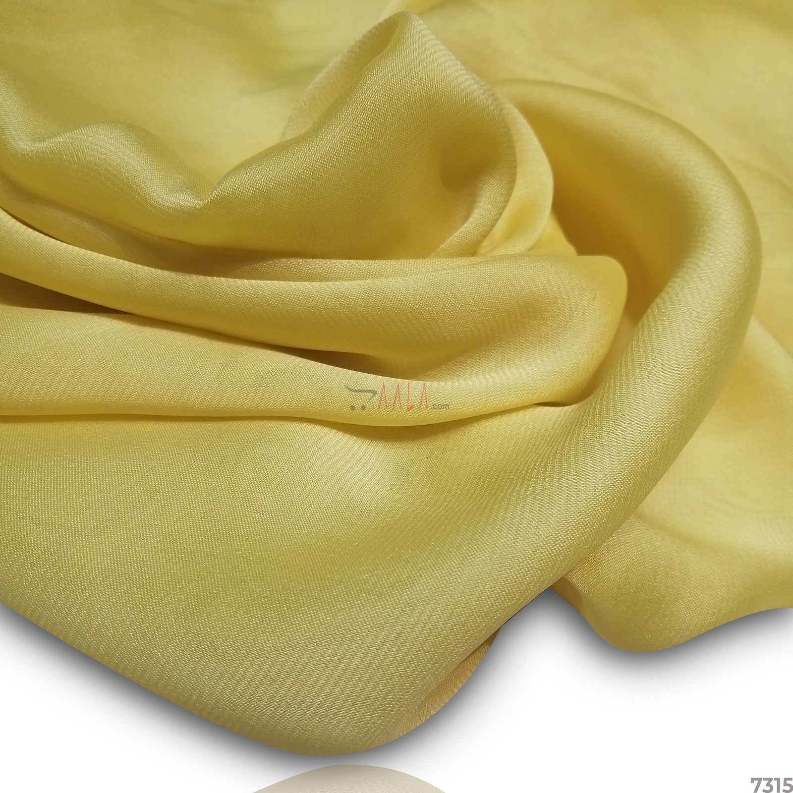 Choco Silk Blend 44-Inches YELLOW Per-Metre 