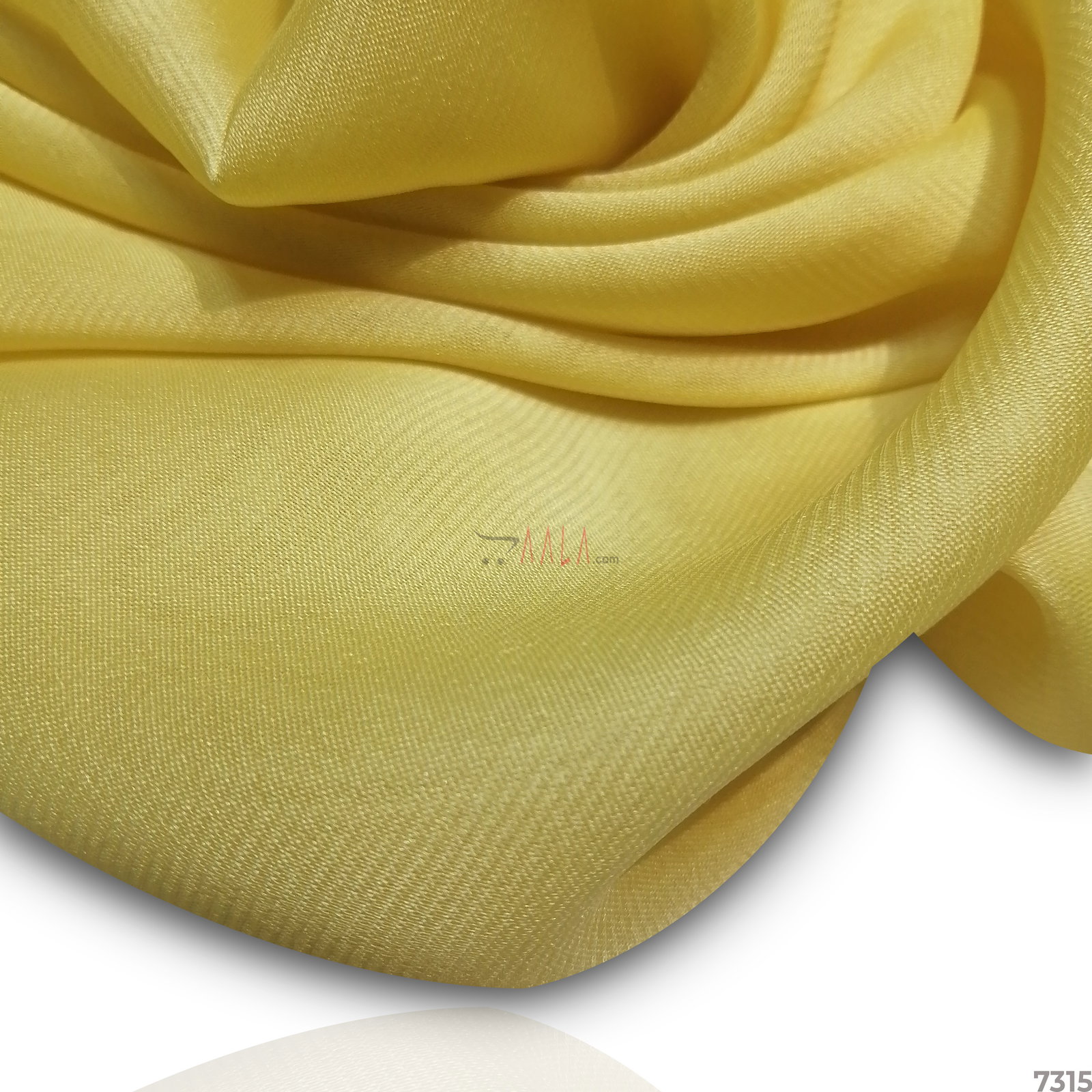 Choco Silk Blend 44-Inches YELLOW Per-Metre 
