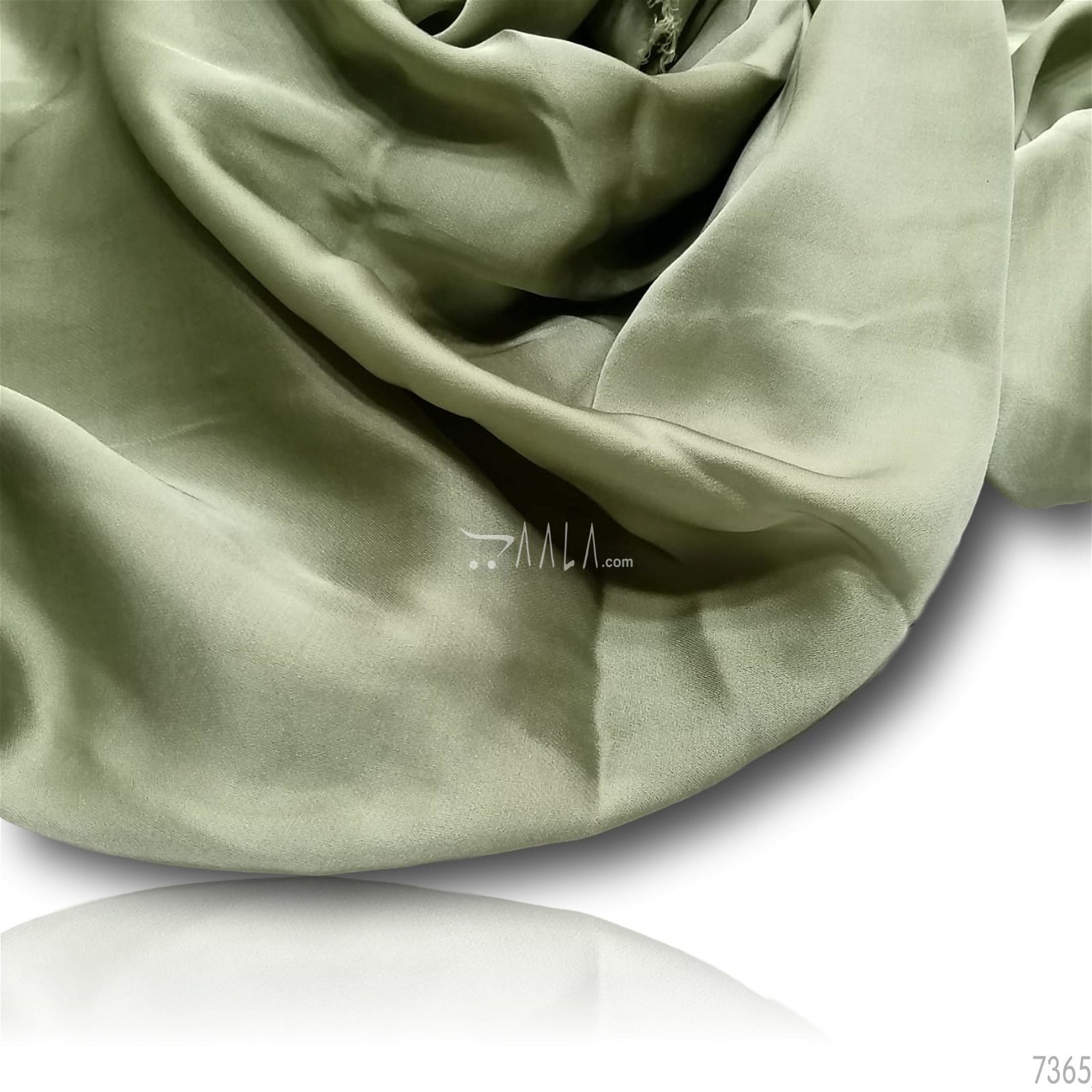 Reflect Silk Poly-ester 44-Inches GREEN Per-Metre #7365
