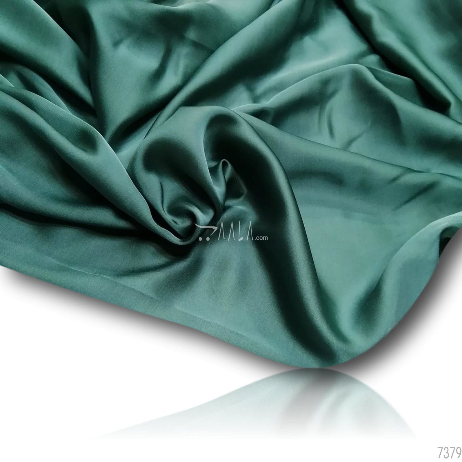 Reflect Silk Poly-ester 44-Inches GREEN Per-Metre #7379