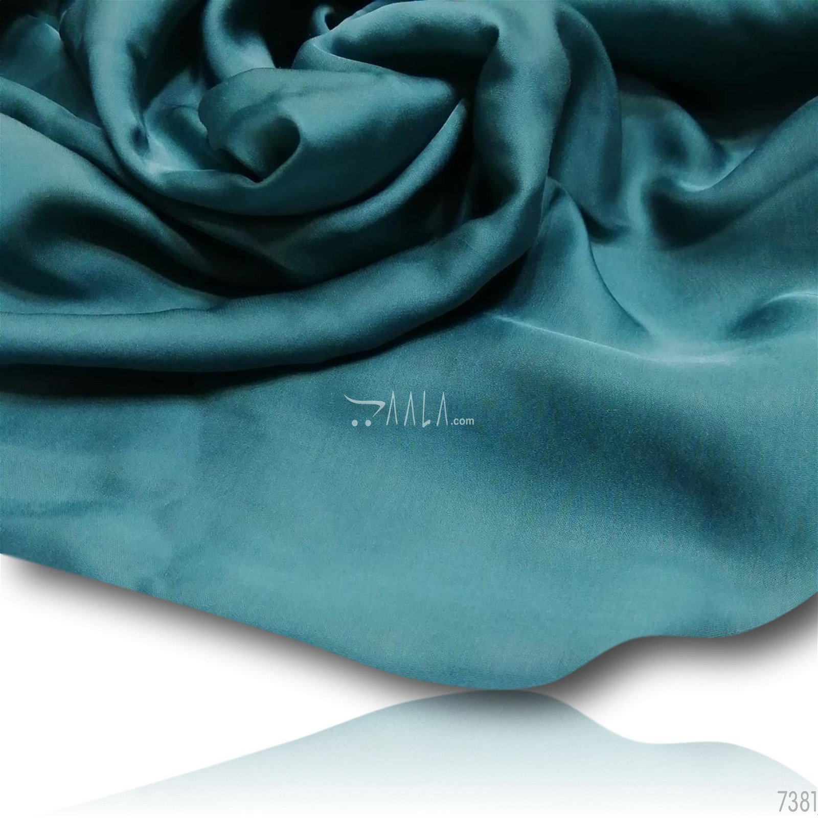 Reflect Silk Poly-ester 44-Inches GREEN Per-Metre #7381