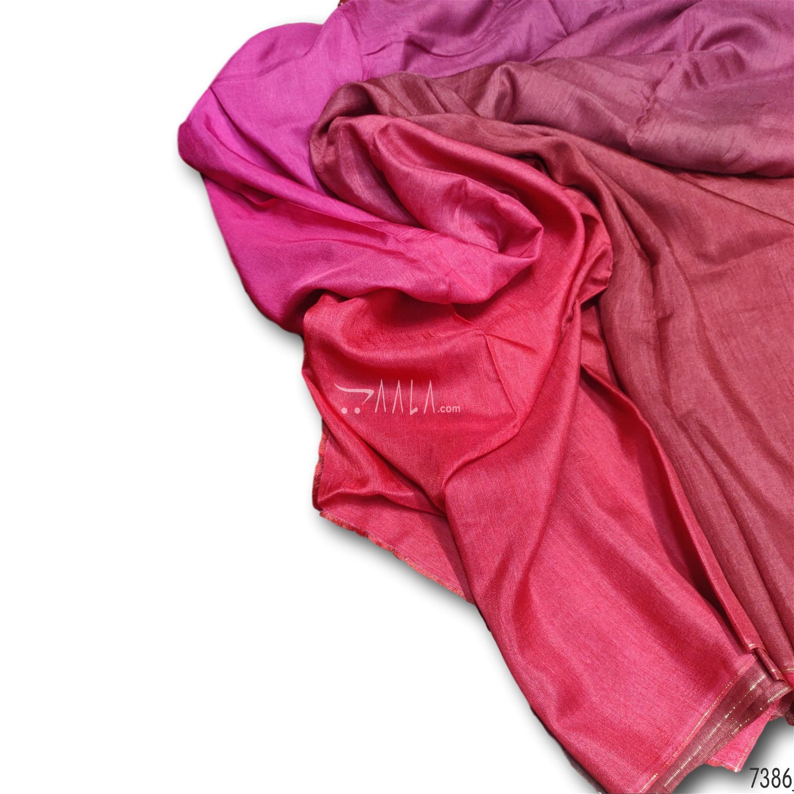 4D-Shaded Raw-Silk Viscose 44-Inches ASSORTED Per-Metre #7386
