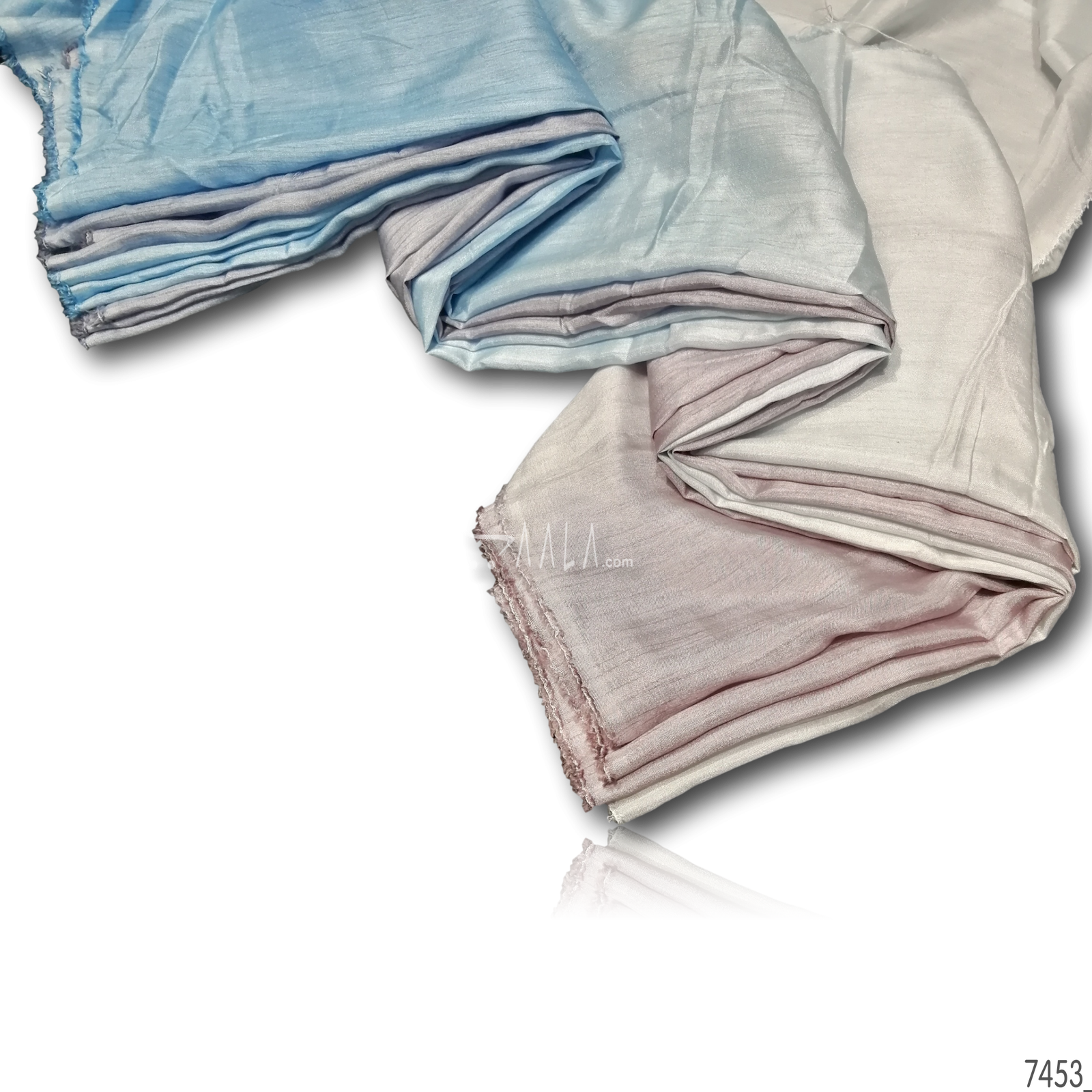 4D-Shaded Raw-Silk Viscose 44-Inches ASSORTED Per-Metre 
