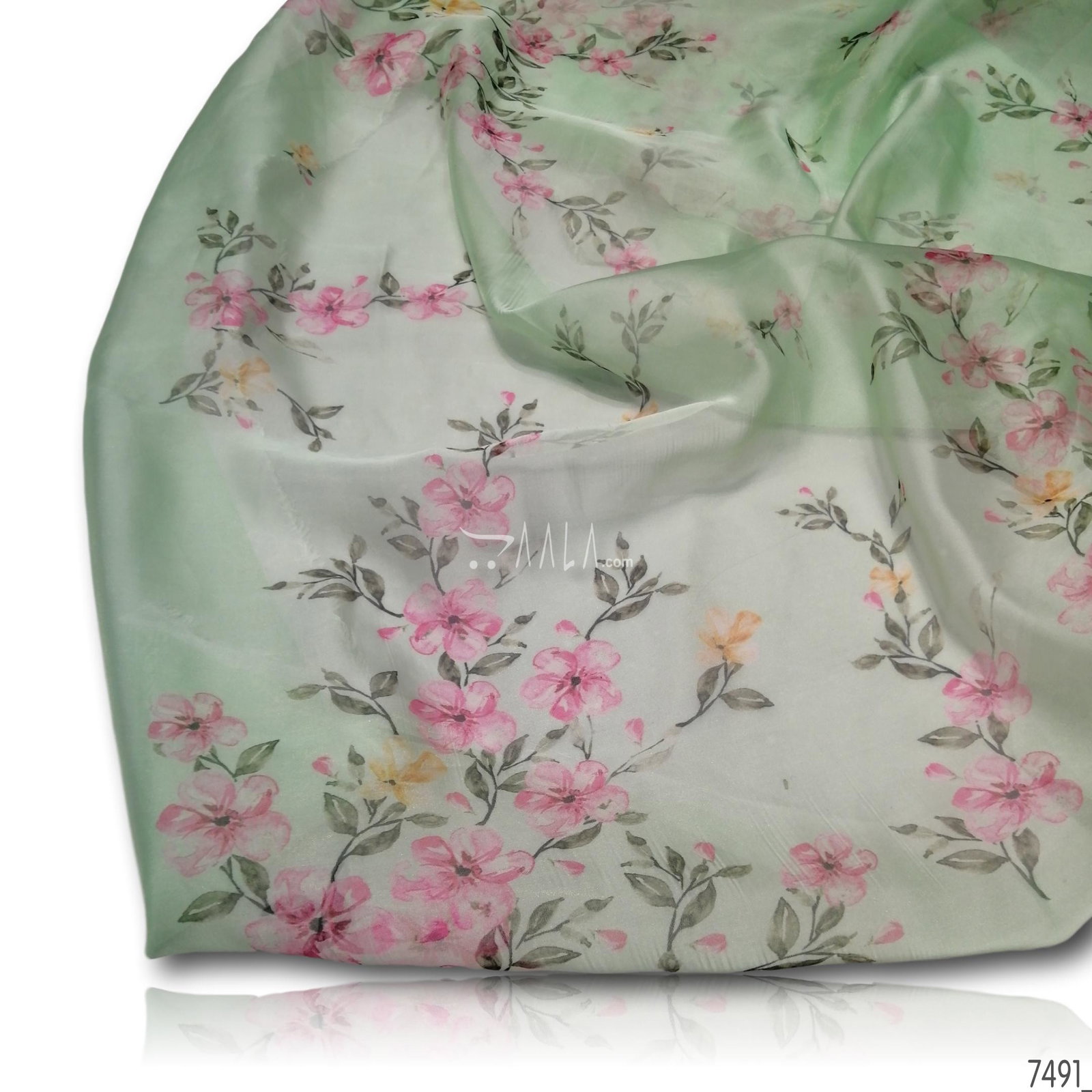 Printed Organza Blend Dupatta-44-Inches PRINTED 2.25-Metres 