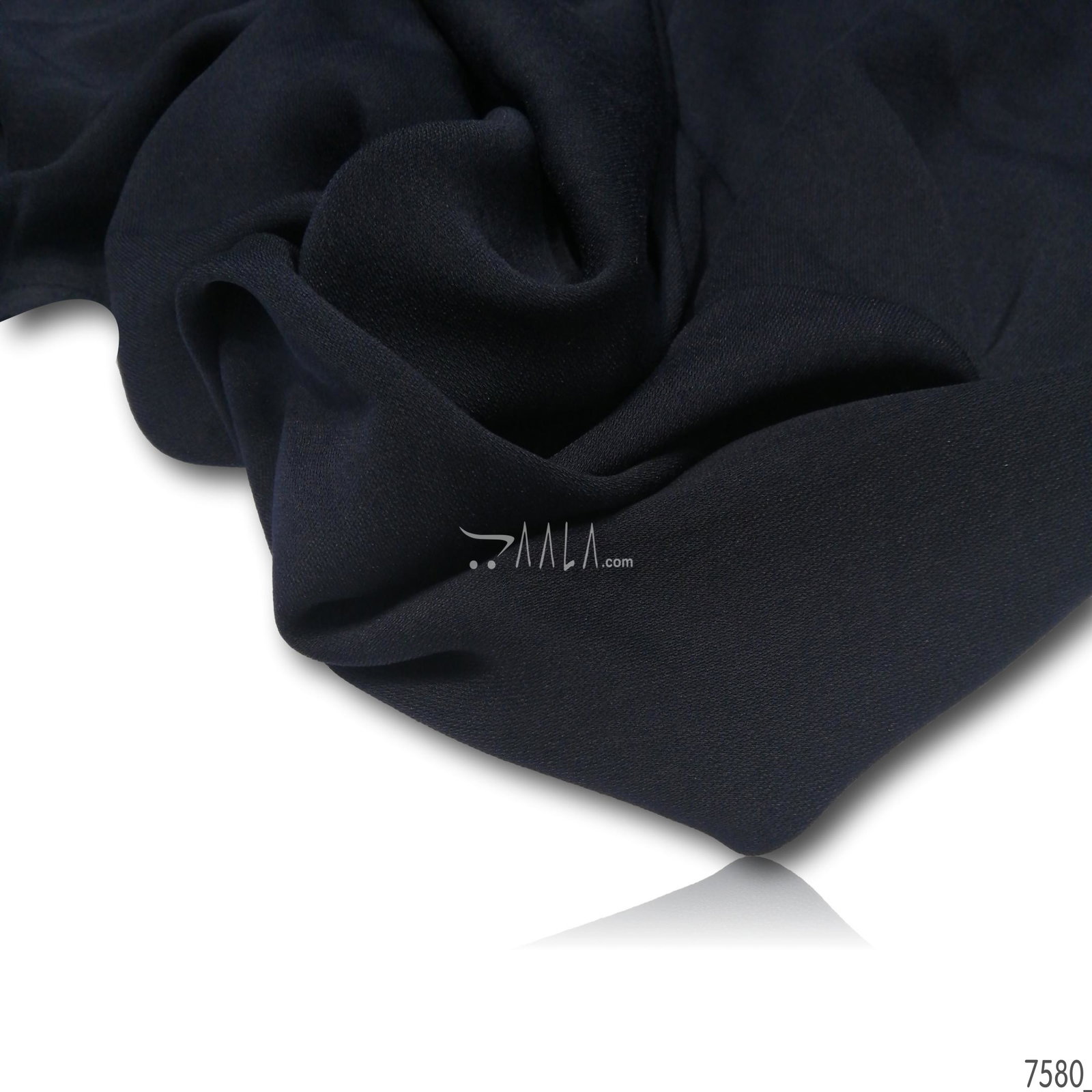 Moscow Double-Georgette Blend 58-Inches BLUE Per-Metre 