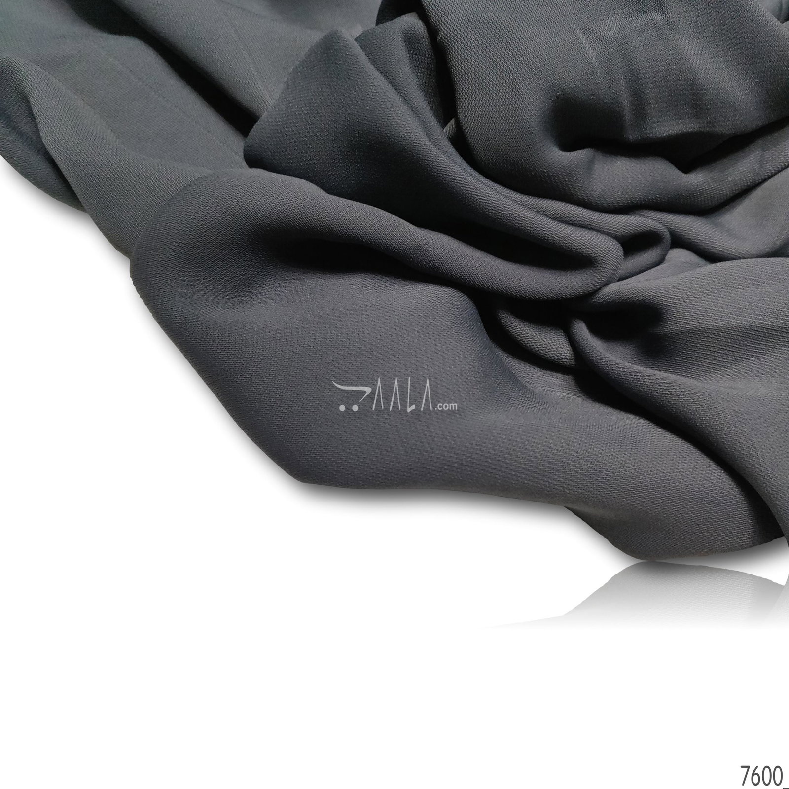 Moscow Double-Georgette Blend 58-Inches GREY Per-Metre 