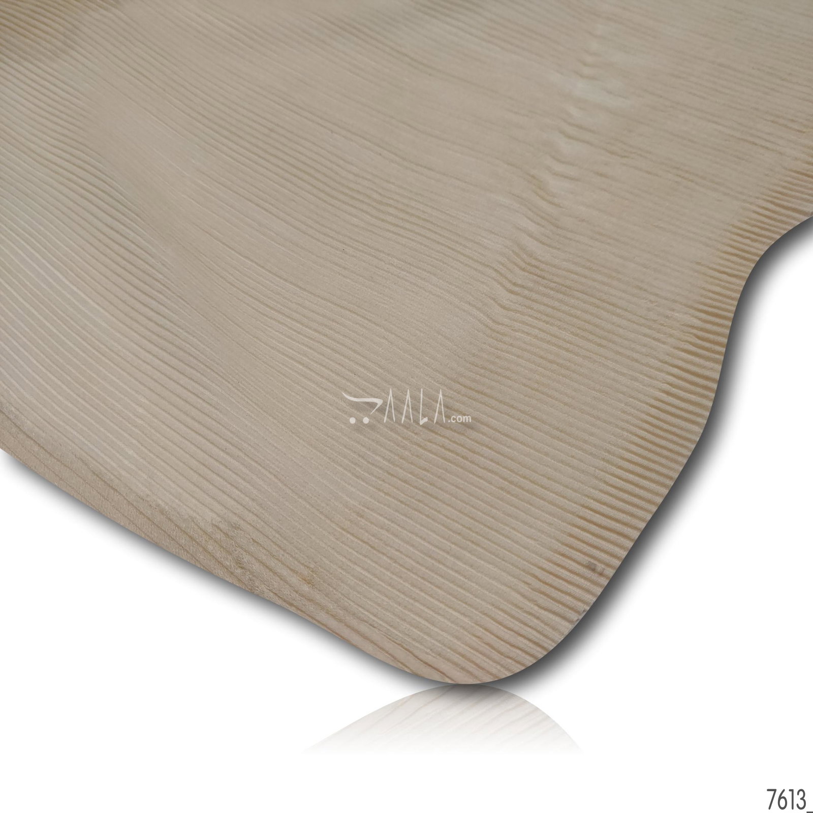 Pleated Georgette Blend 44-Inches BIEGE Per-Metre 