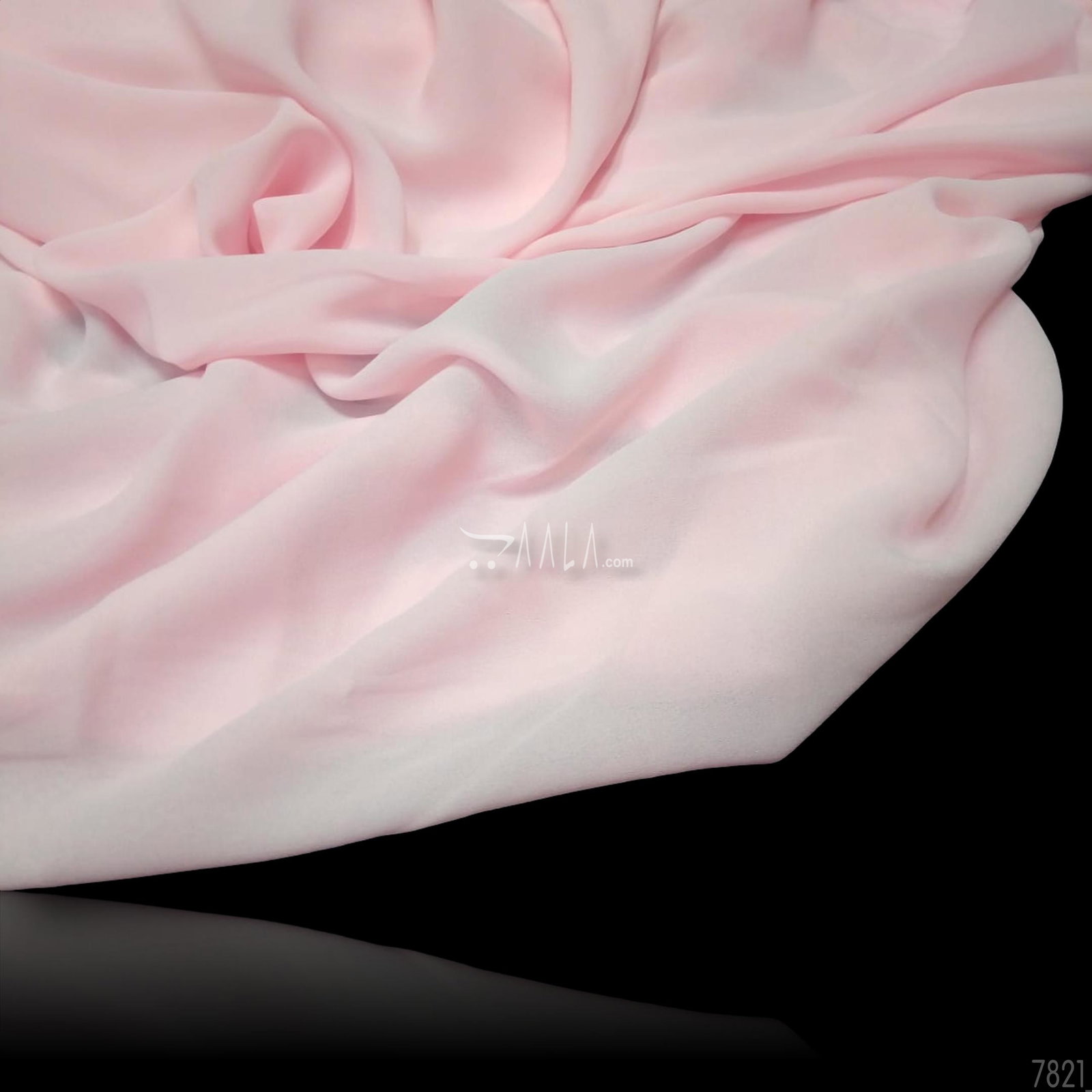 Blossom Double-Georgette Blend 58-Inches PINK Per-Metre 