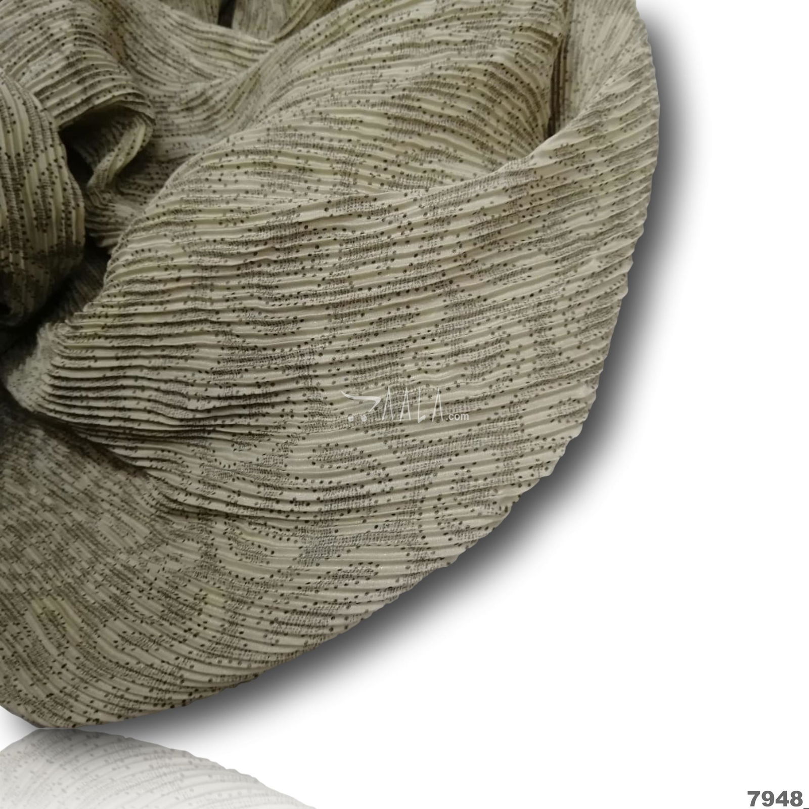 Pleated Foil Blend 44-Inches PRINTED Per-Metre #7948