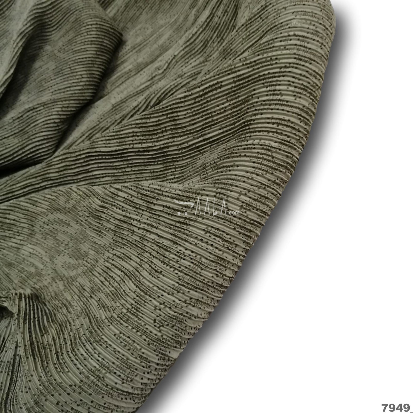 Pleated Foil-Satin Blend 44-Inches PRINTED Per-Metre 