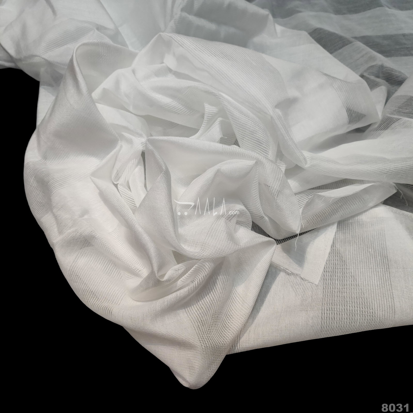 Strip-Jute Net Cotton 44-Inches DYEABLE Per-Metre 