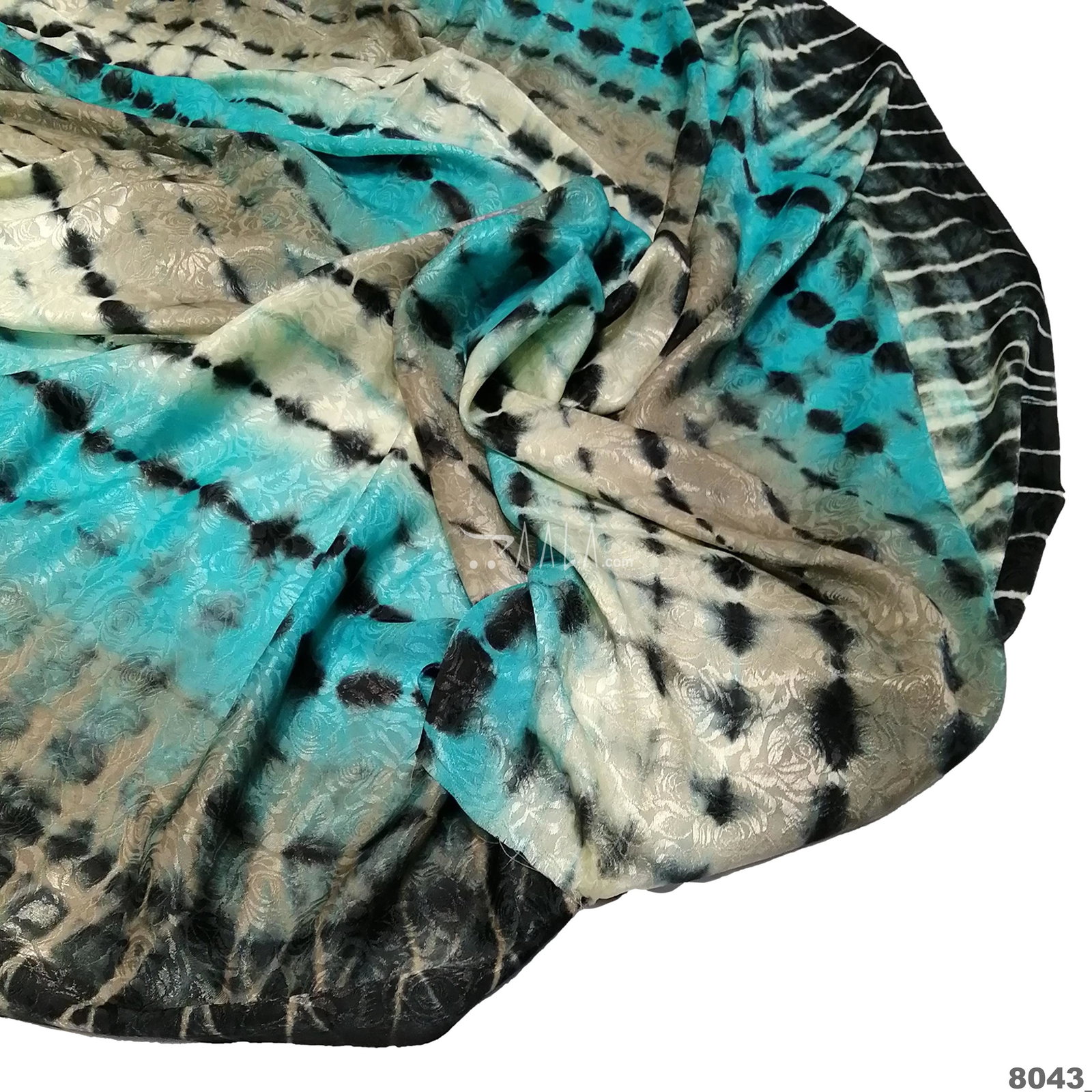 Tie-Dye Silk Blend 44-Inches ASSORTED Per-Metre 