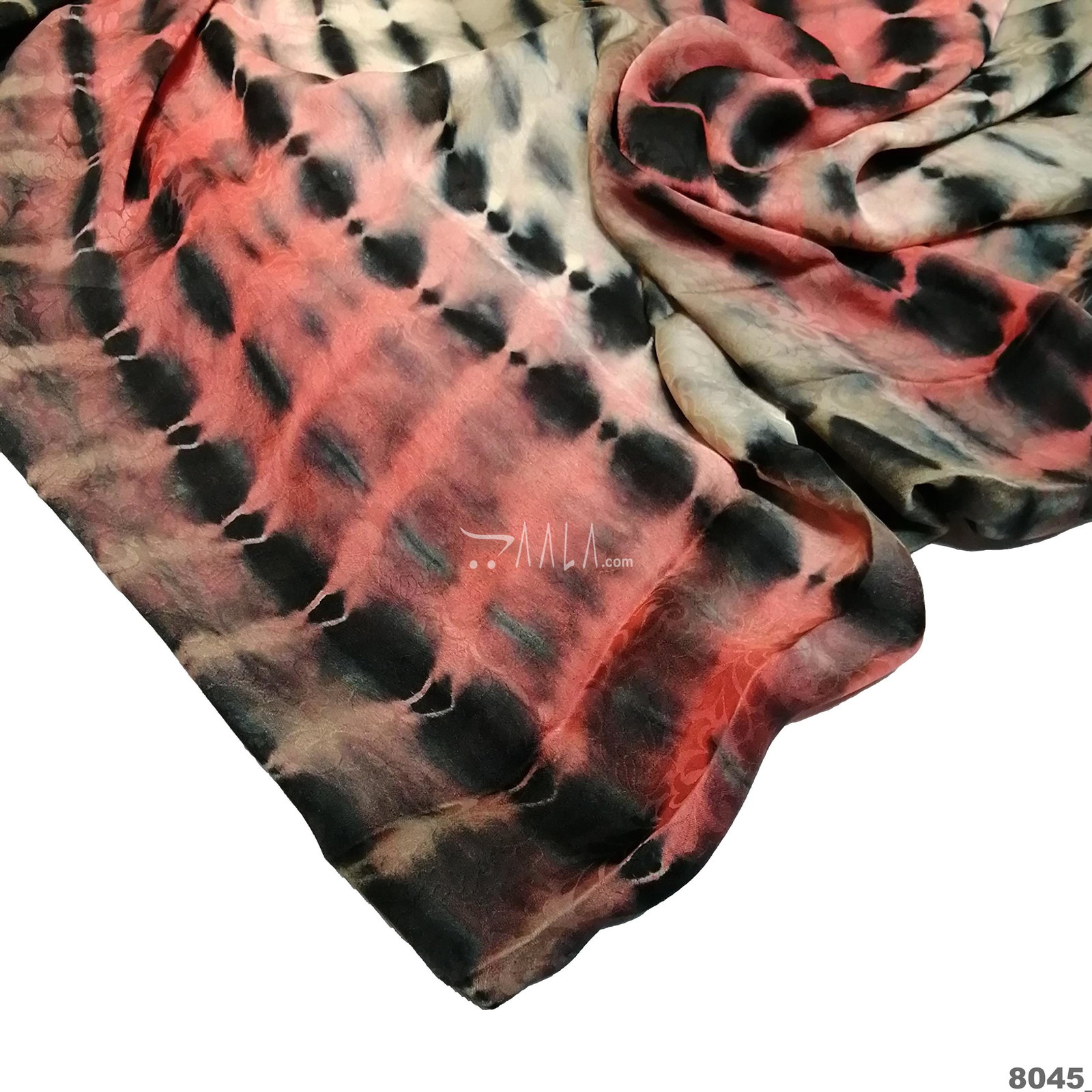 Tie-Dye Silk Blend 44-Inches ASSORTED Per-Metre 