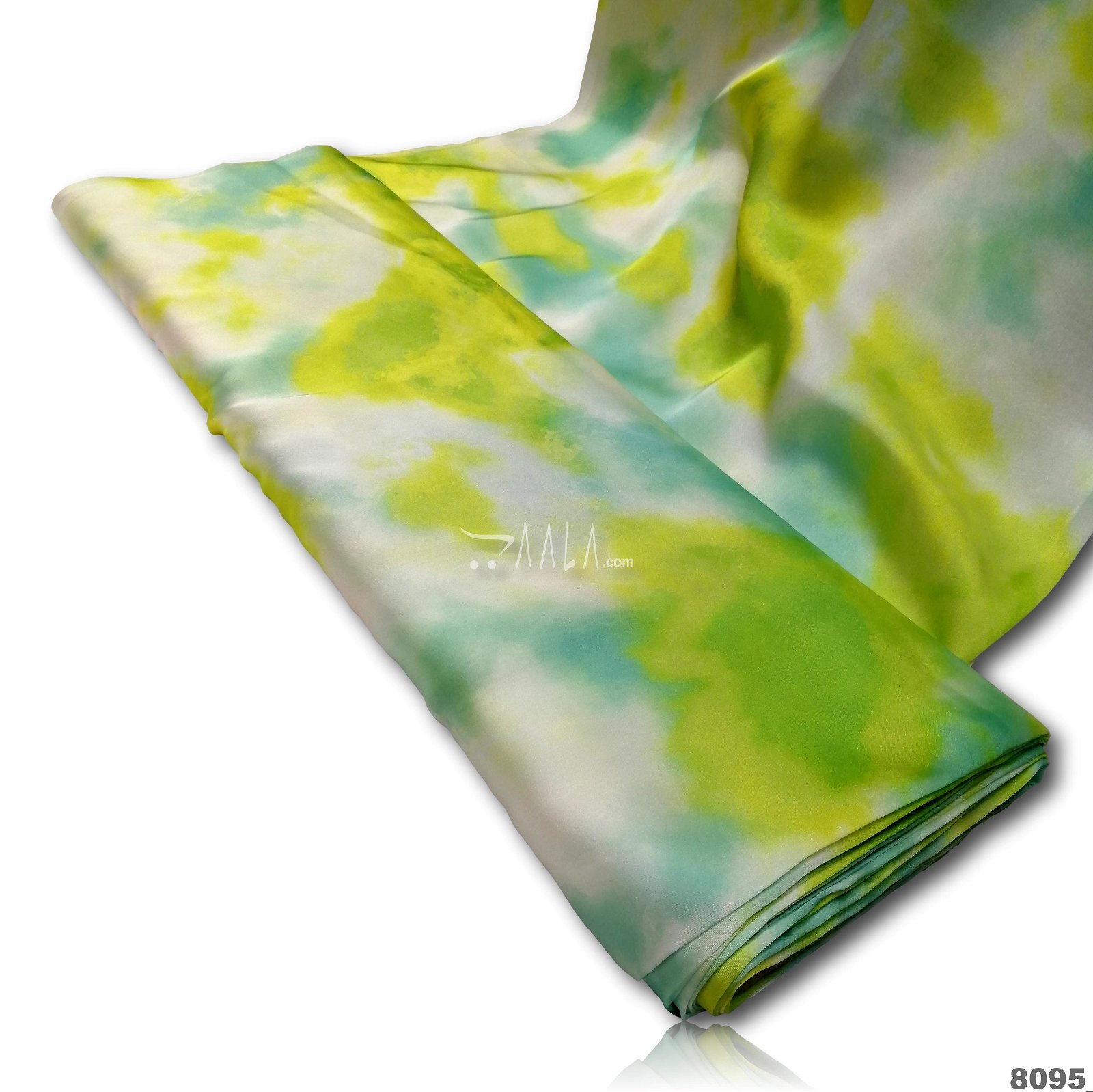 Tie-Dye Silk Poly-ester 44-Inches ASSORTED Per-Metre #8095