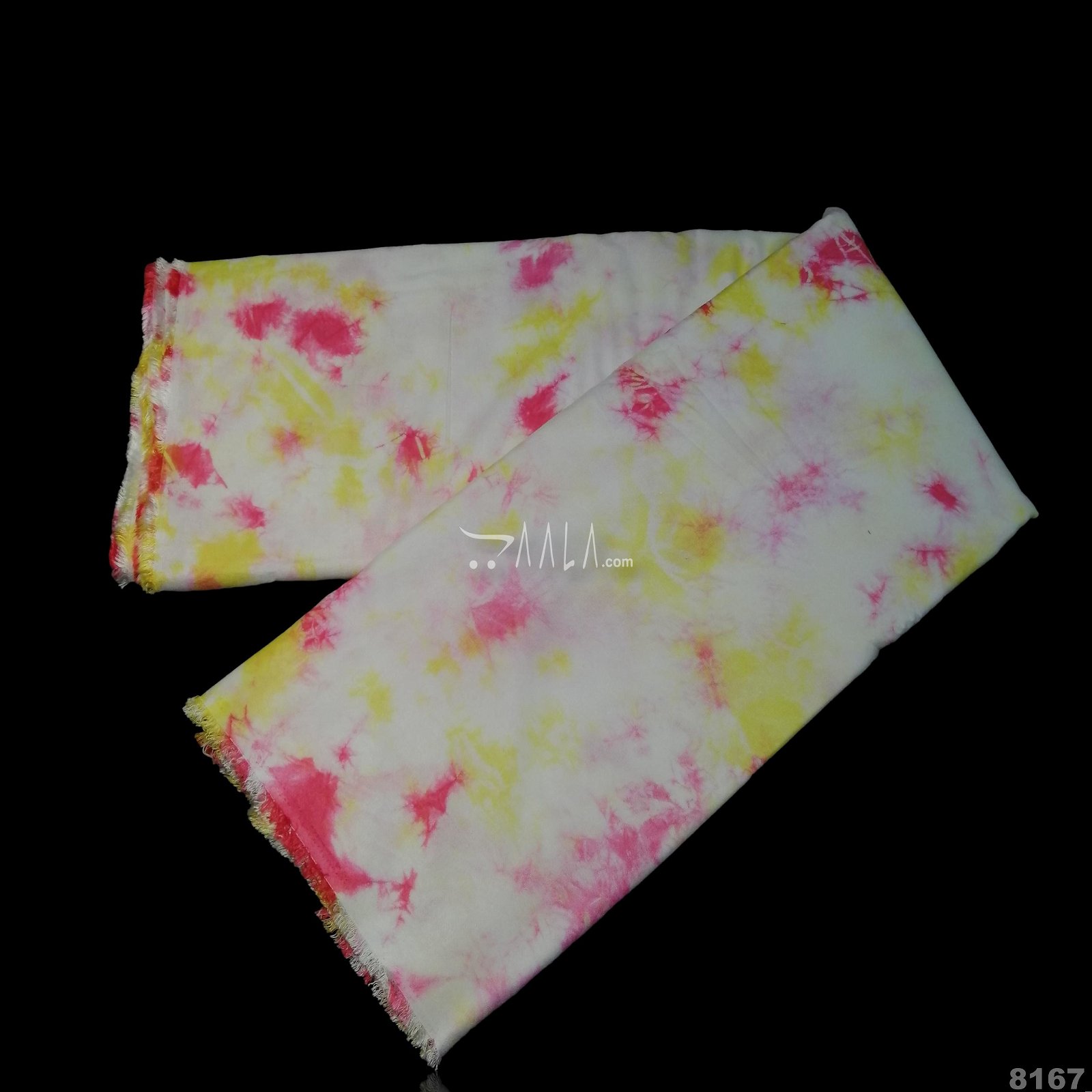 Tie-Dye Barfi Cotton 44-Inches ASSORTED Per-Metre #8167