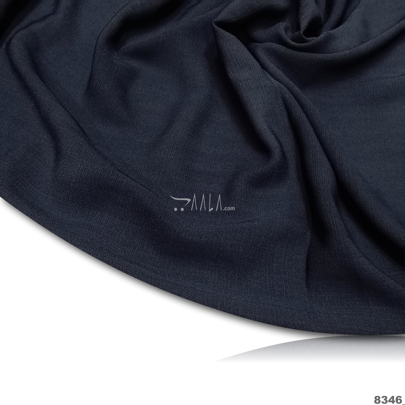 Slub Georgette Blend 44-Inches GREY Per-Metre 