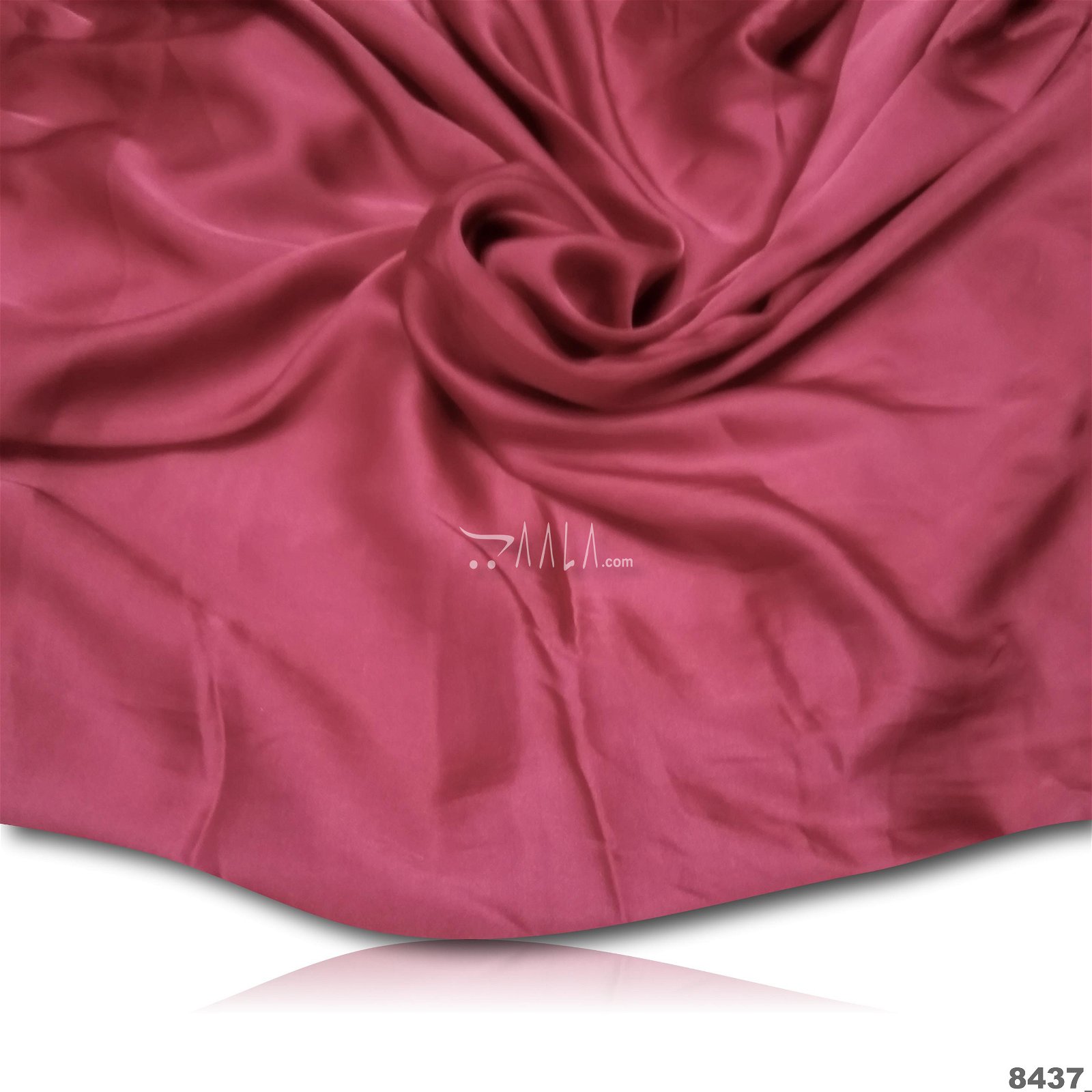 Reflect Silk Poly-ester 44-Inches PINK Per-Metre #8437