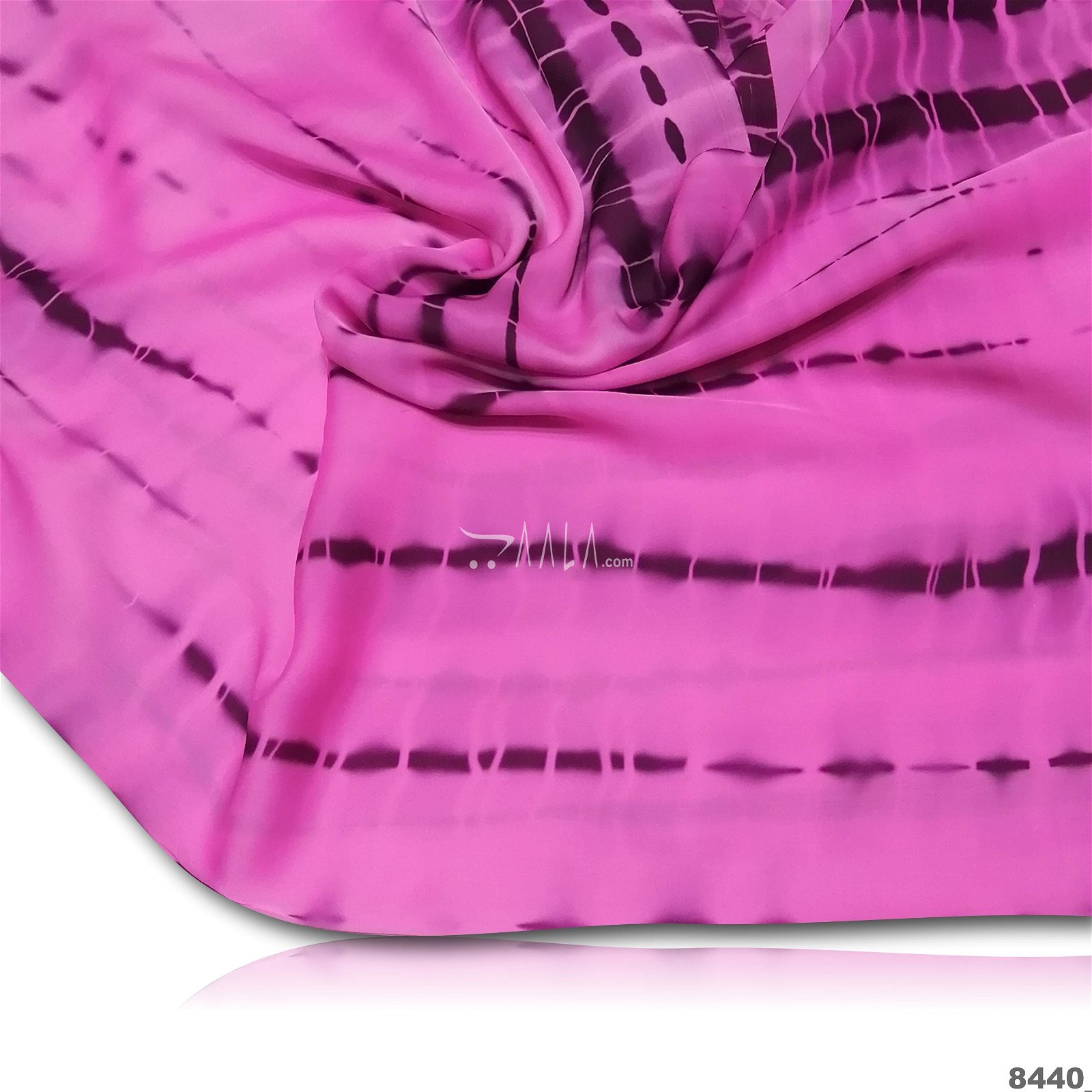 Tie-Dye Silk Poly-ester 44-Inches ASSORTED Per-Metre #8440