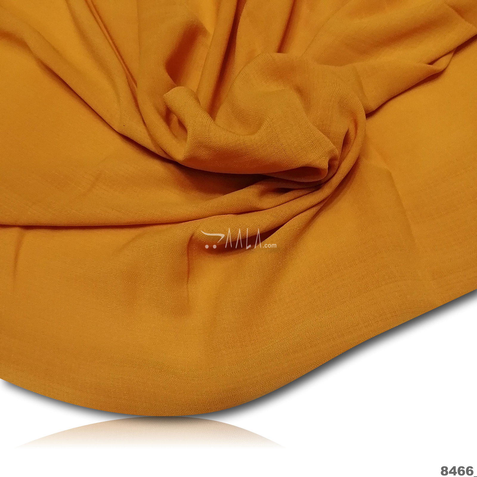 Slub Georgette Blend 44-Inches MUSTARD Per-Metre 
