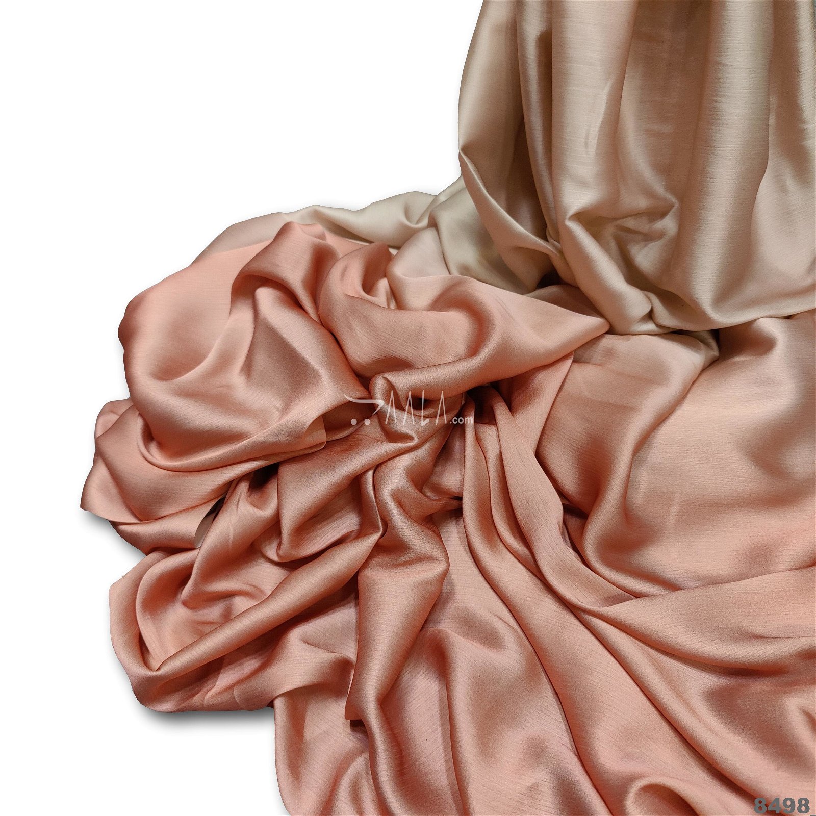 Shaded Satin-Chiffon Poly-ester 44-Inches ASSORTED Per-Metre #8498