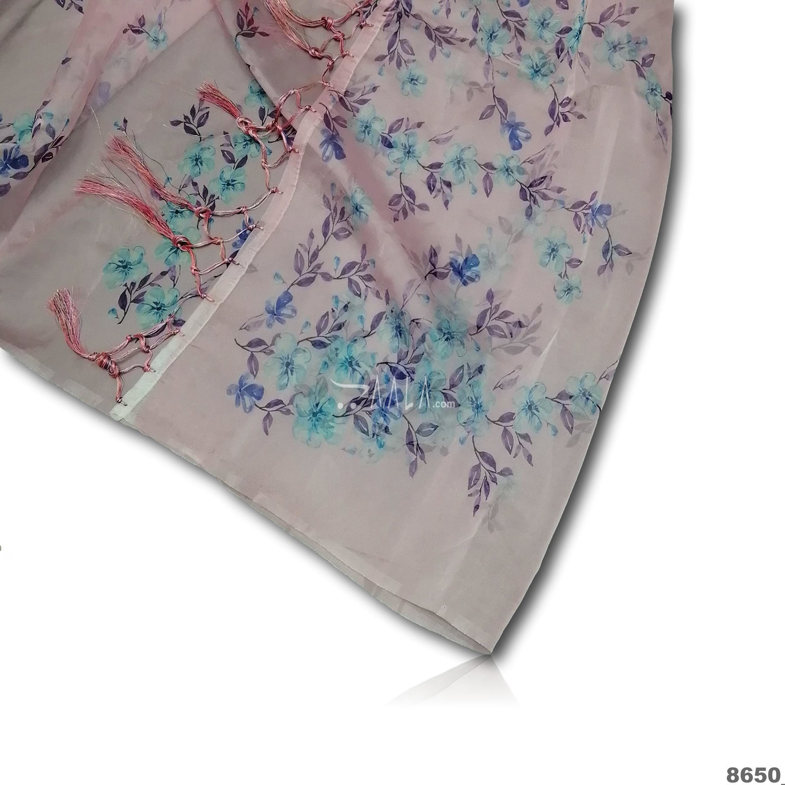 Digital-Print Organza Nylon Dupatta-44-Inches PRINTED 2.15-Metres 