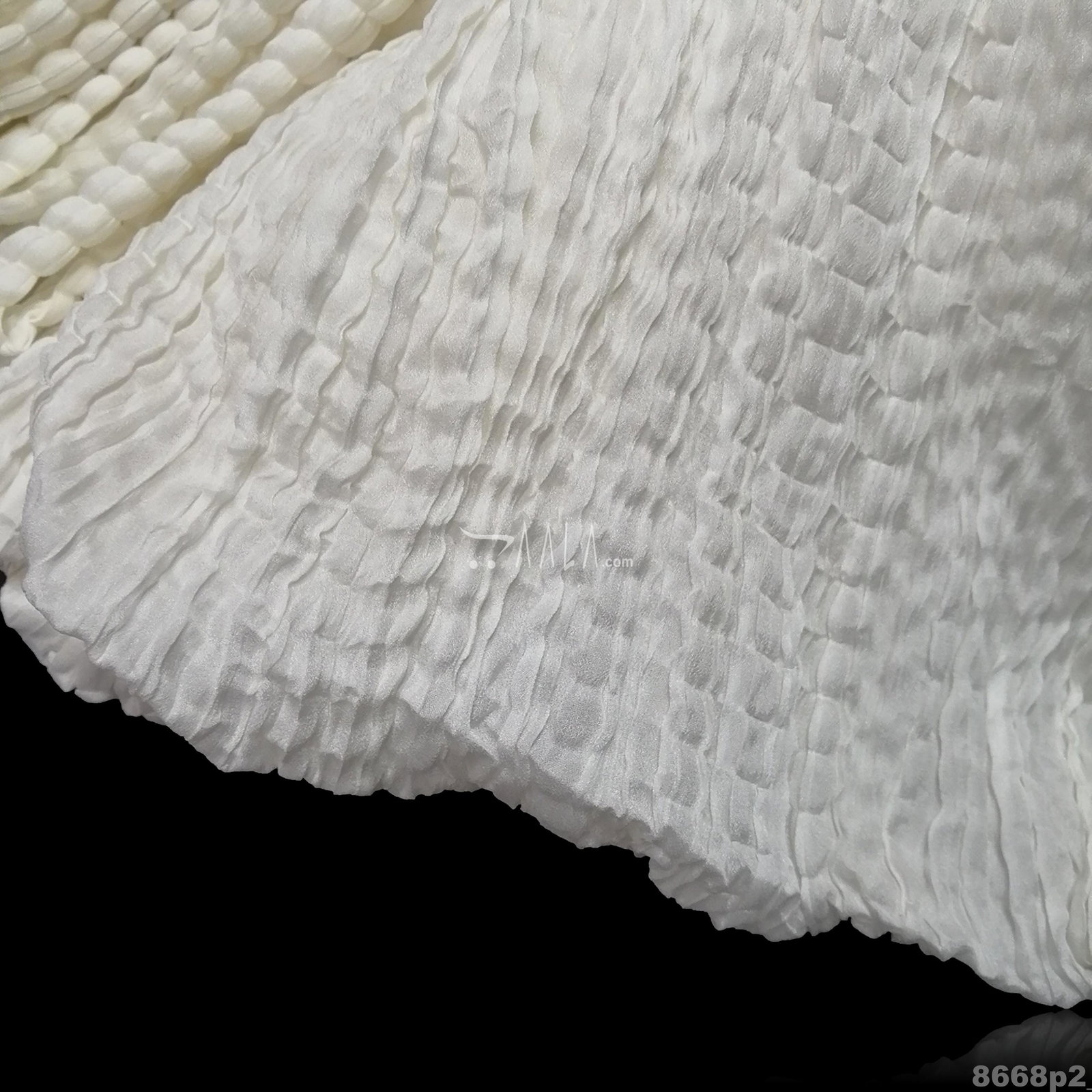 Crush Chinon Viscose 32-Inches DYEABLE Per-Metre 