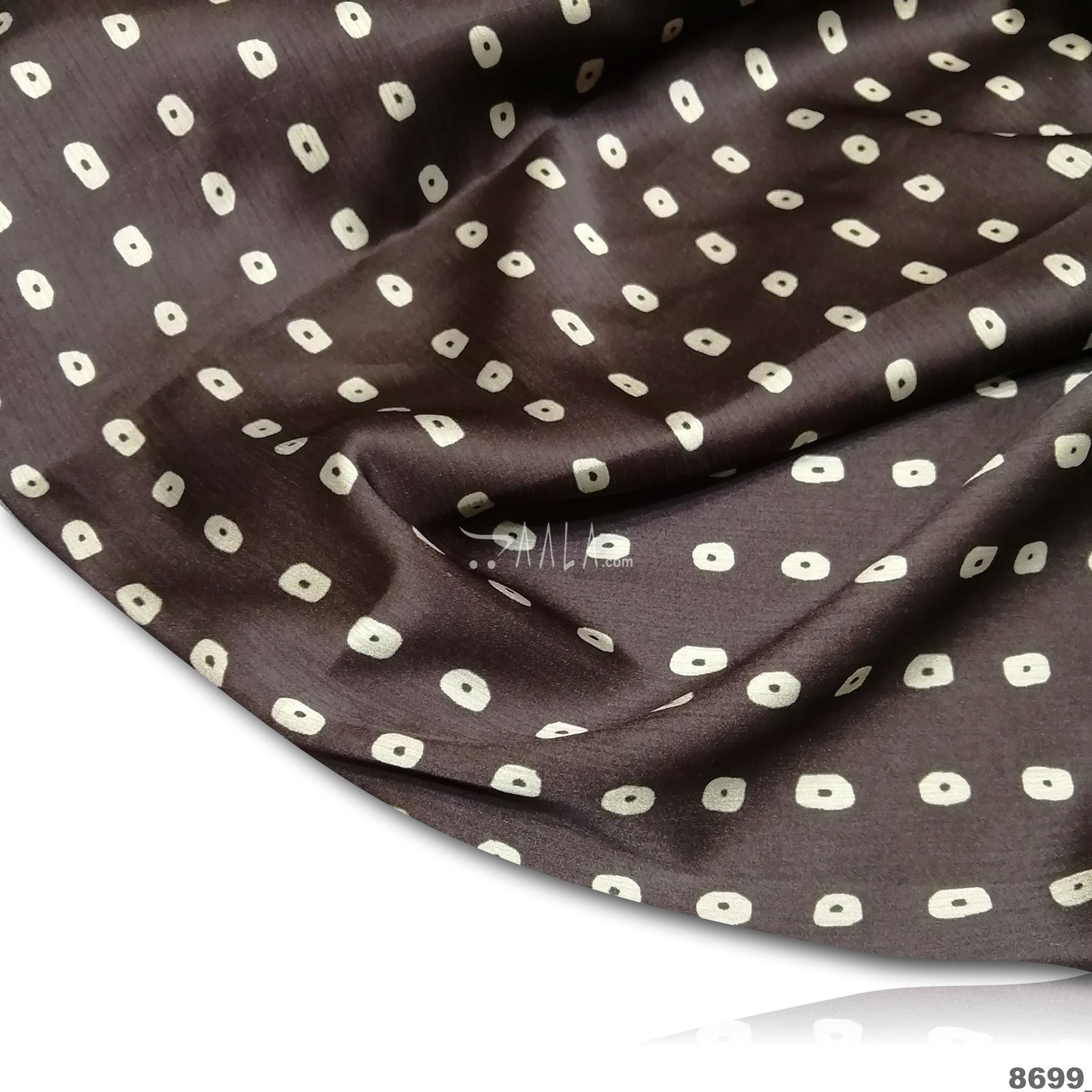 Digital-Print Satin-Chiffon Blend 44-Inches ASSORTED Per-Metre 